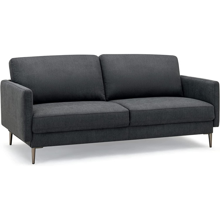 Modern Loveseat with Comfy Backrest Cushions view 1