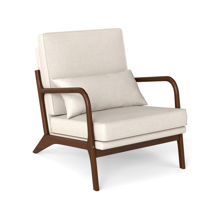 3-Piece Bedroom Bundle: Bedside Table with 3 Drawers+Modern Accent Chair+Convertible Folding view 5