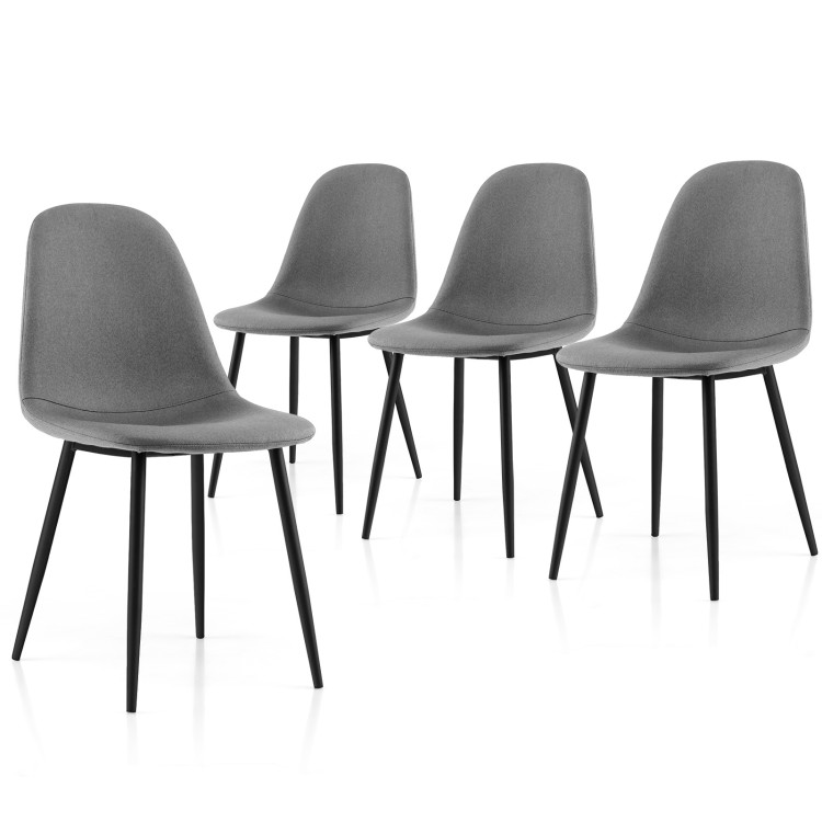 5-in-1 Complete Dining Room Set: Extendable Table, 4 Chairs, Electric Fireplace view 5