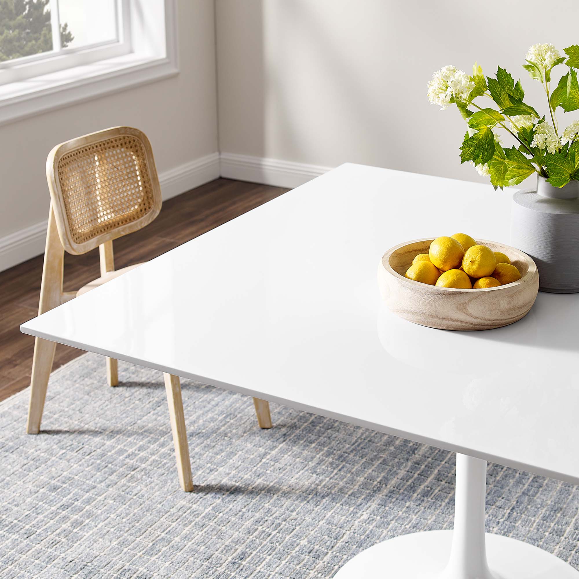 Lippa Square Wood Dining Table view 5