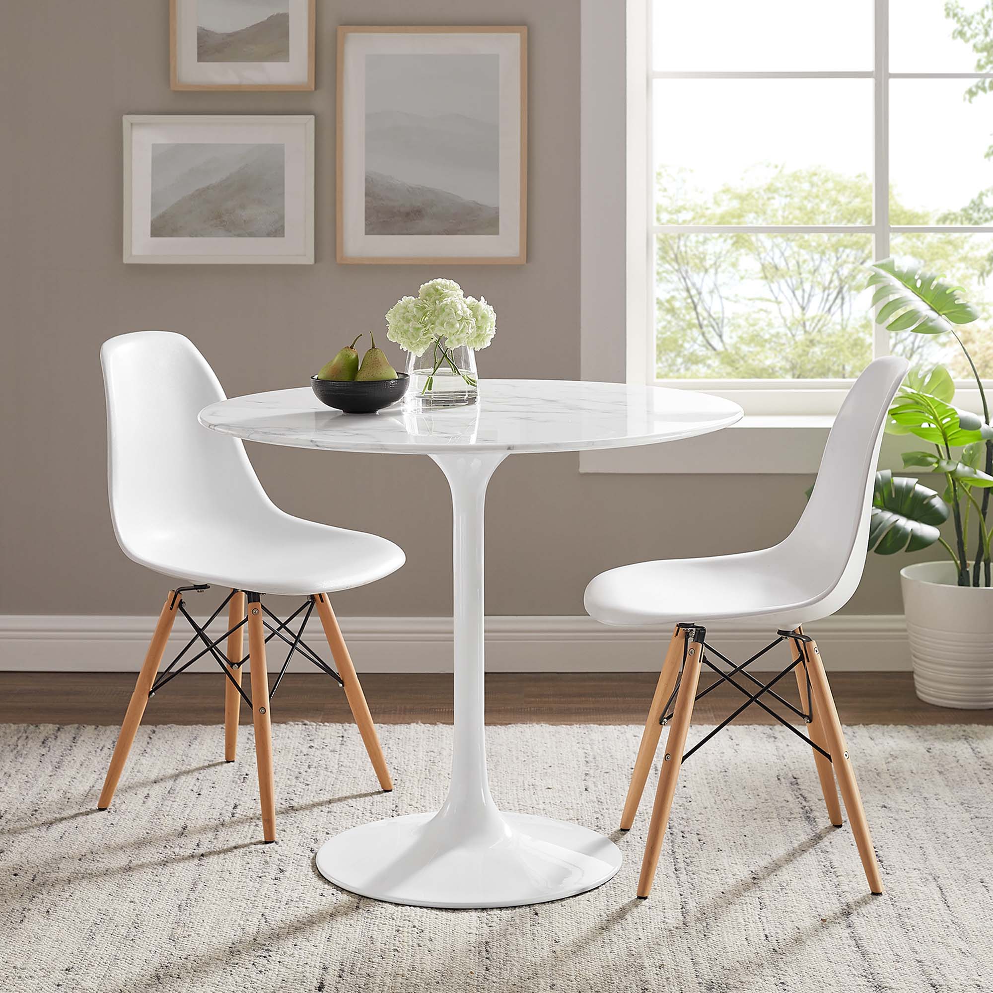 Lippa Round 36″ Dining Table view 8