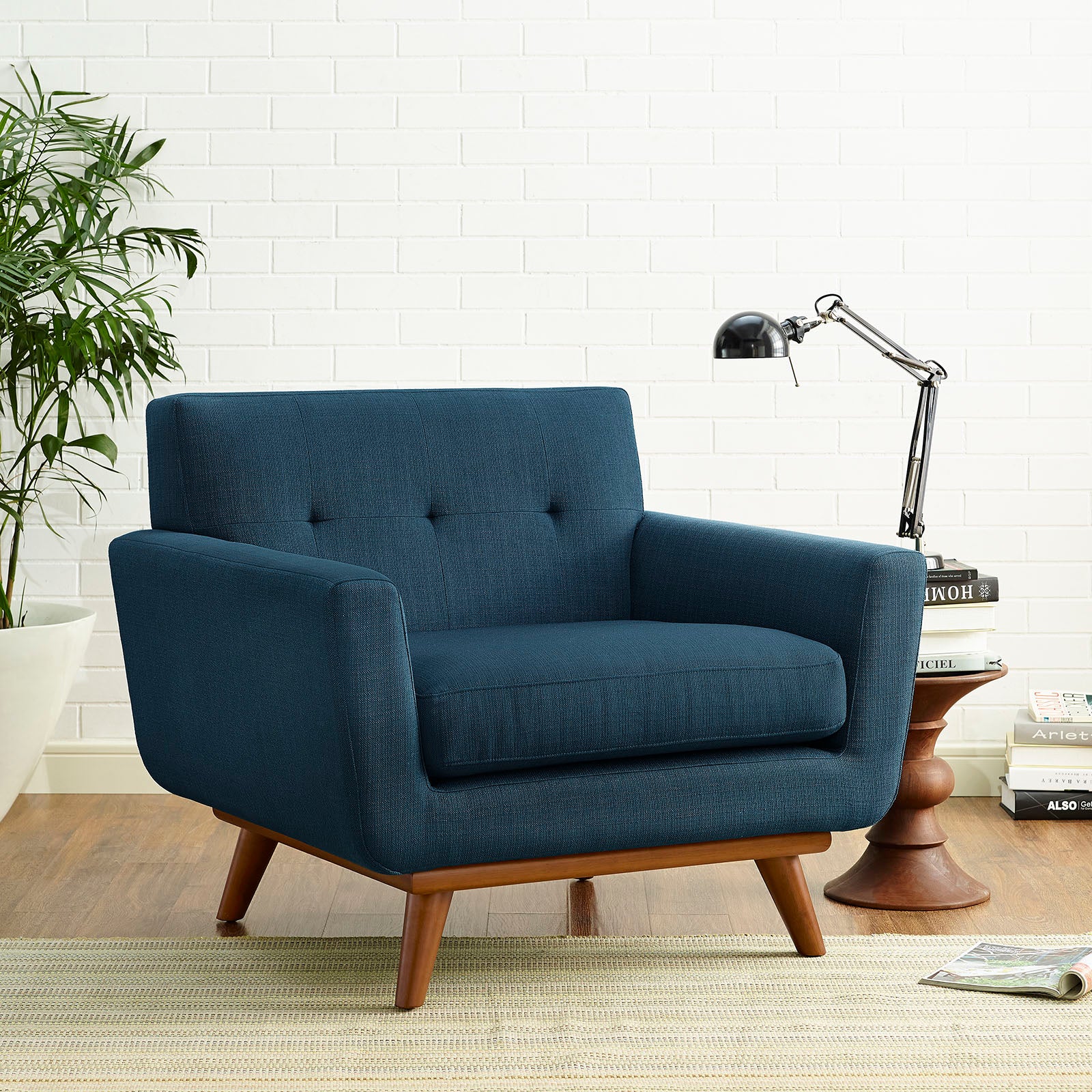Engage Upholstered Fabric Armchair view 6