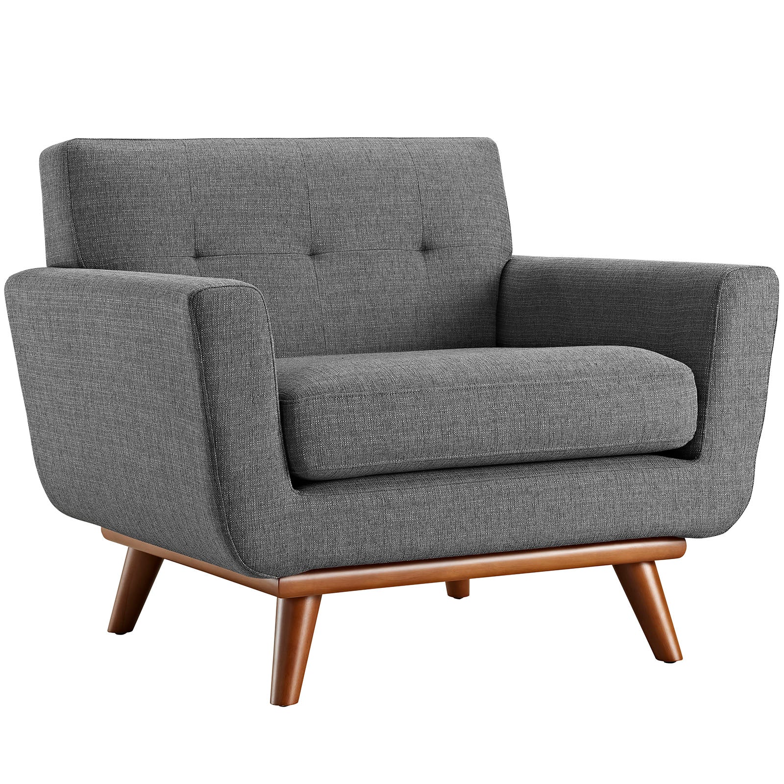Engage Upholstered Fabric Armchair view 1