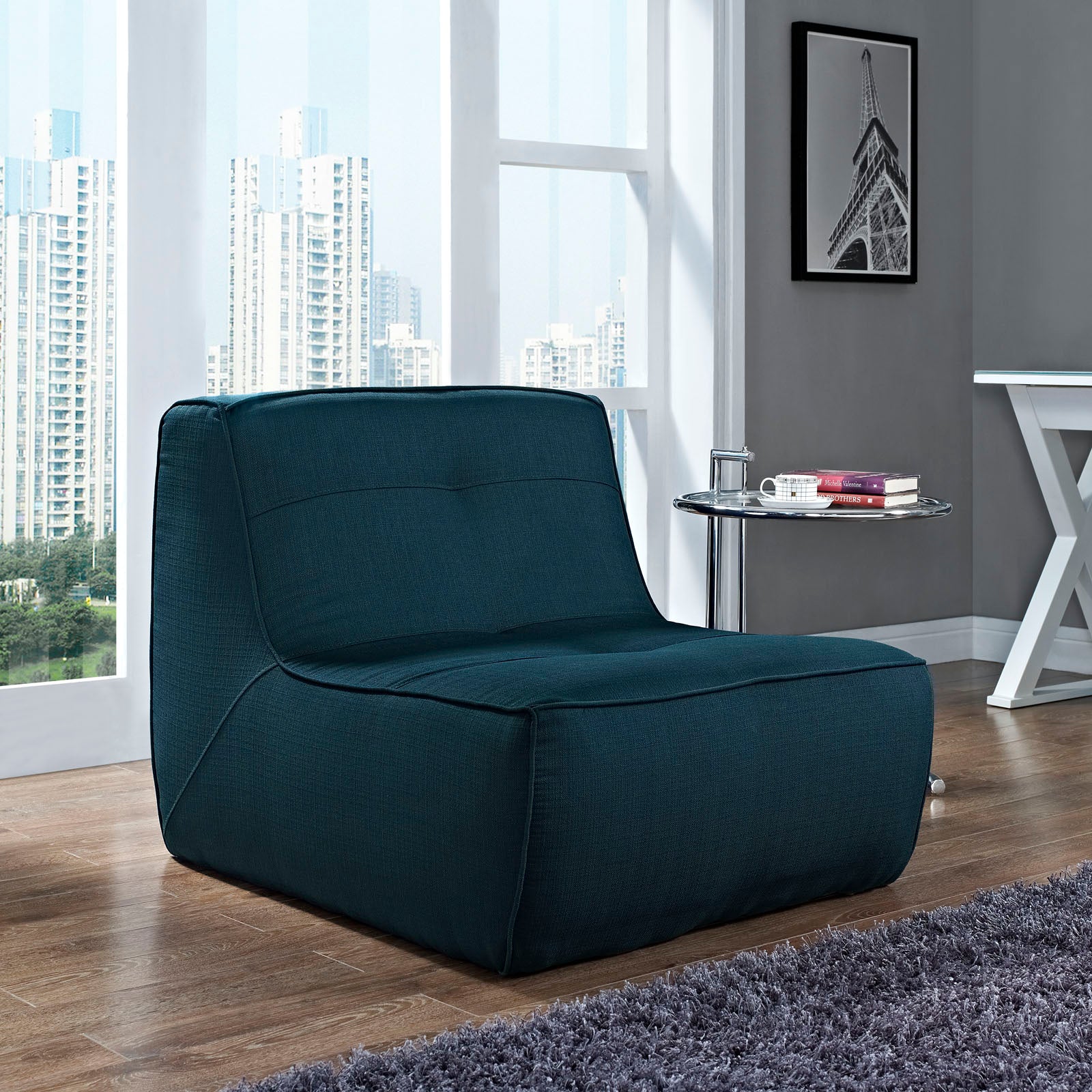 Align Fabric Armchair view 2
