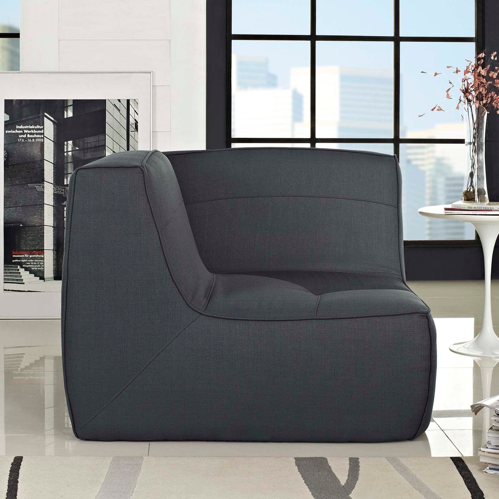 Align Upholstered Fabric Corner Sofa view 5