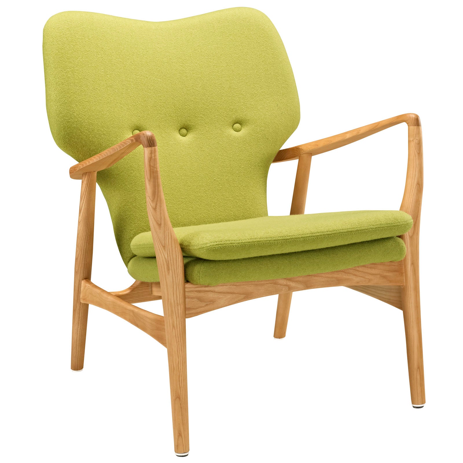Heed Upholstered Fabric Lounge Chair view 1
