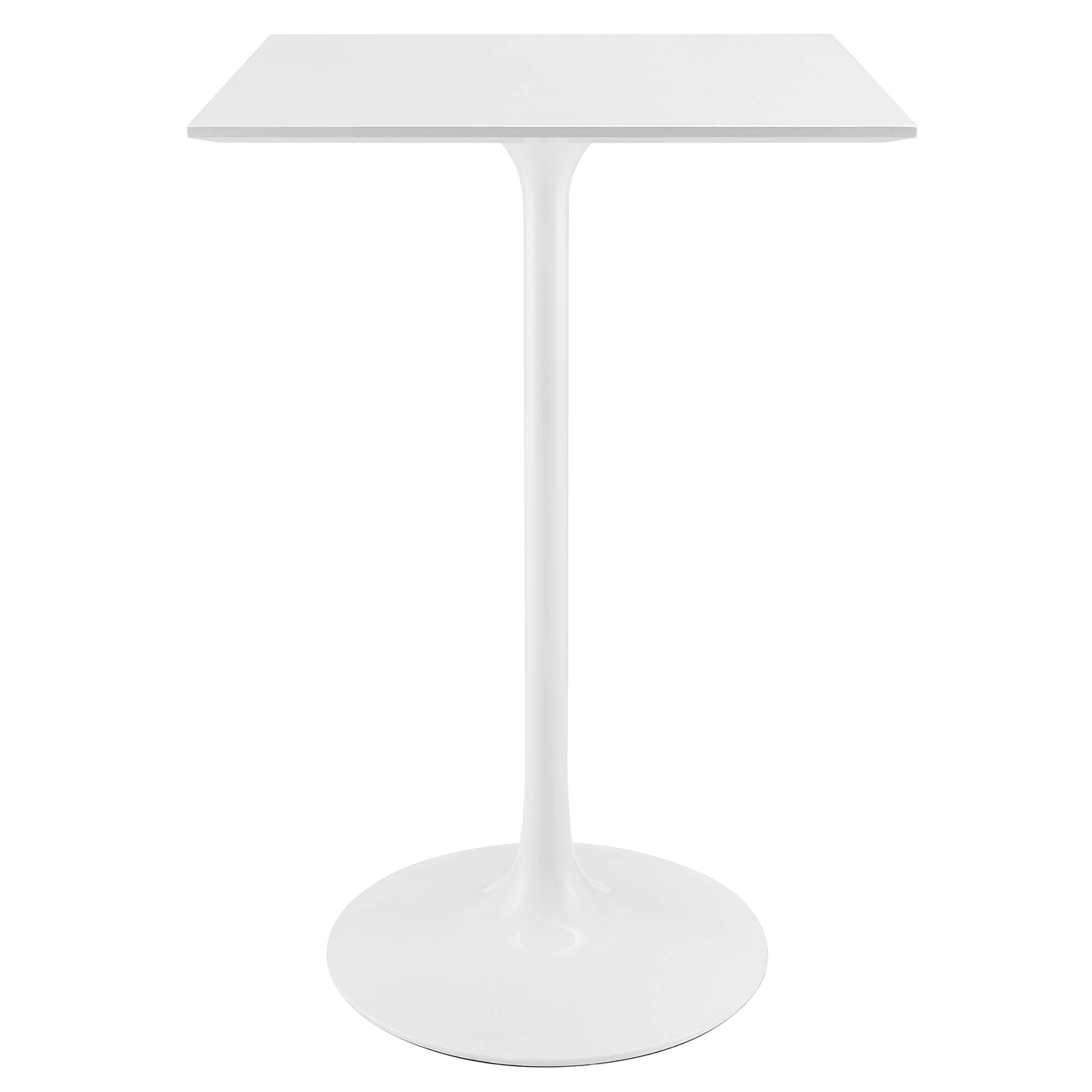 Lippa Square Wood Bar Table view 1
