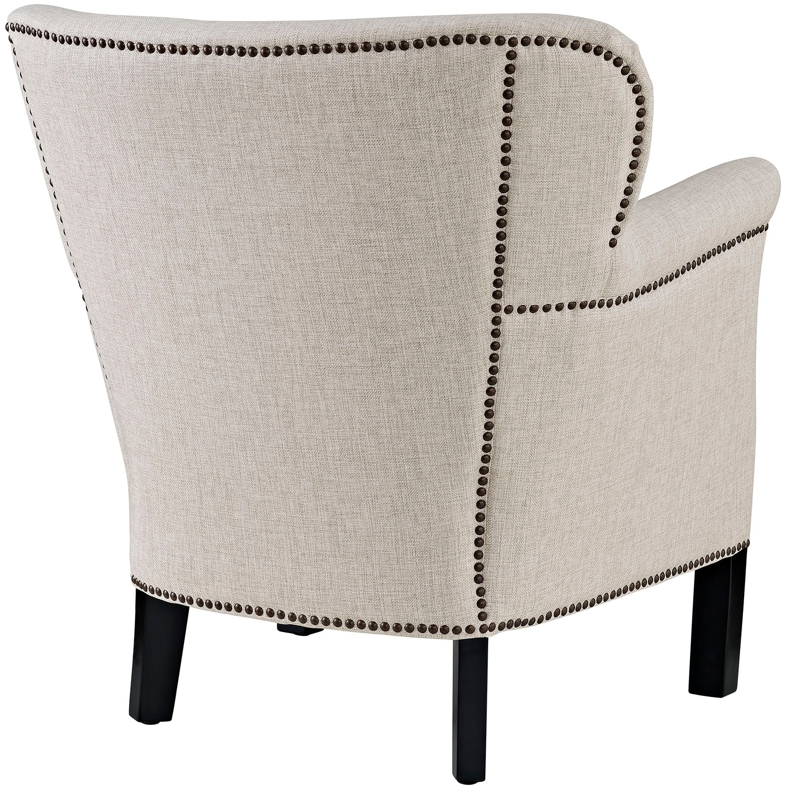 Key Upholstered Fabric Armchair view 8