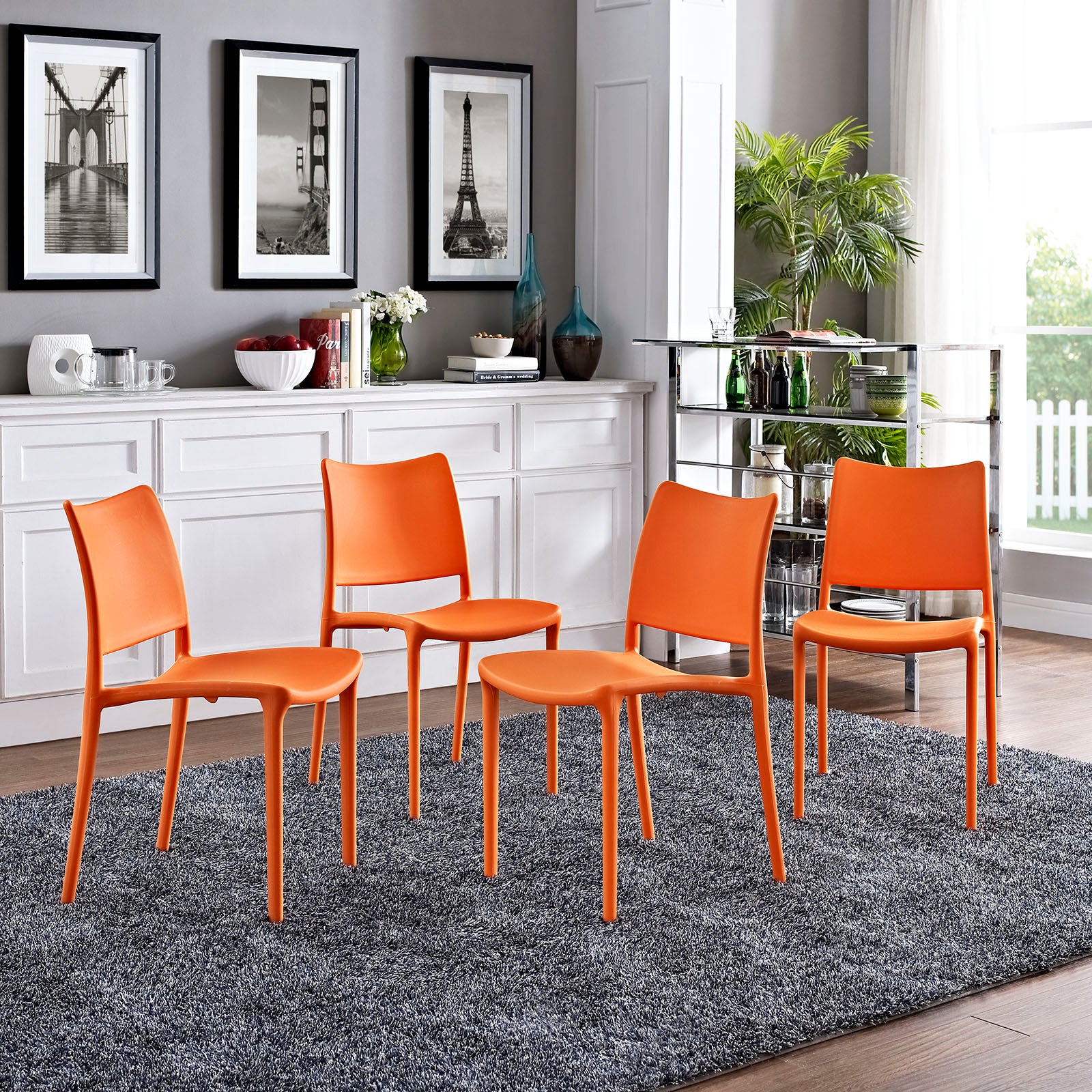 Hipster Dining Side Chair Set of 4 view 6