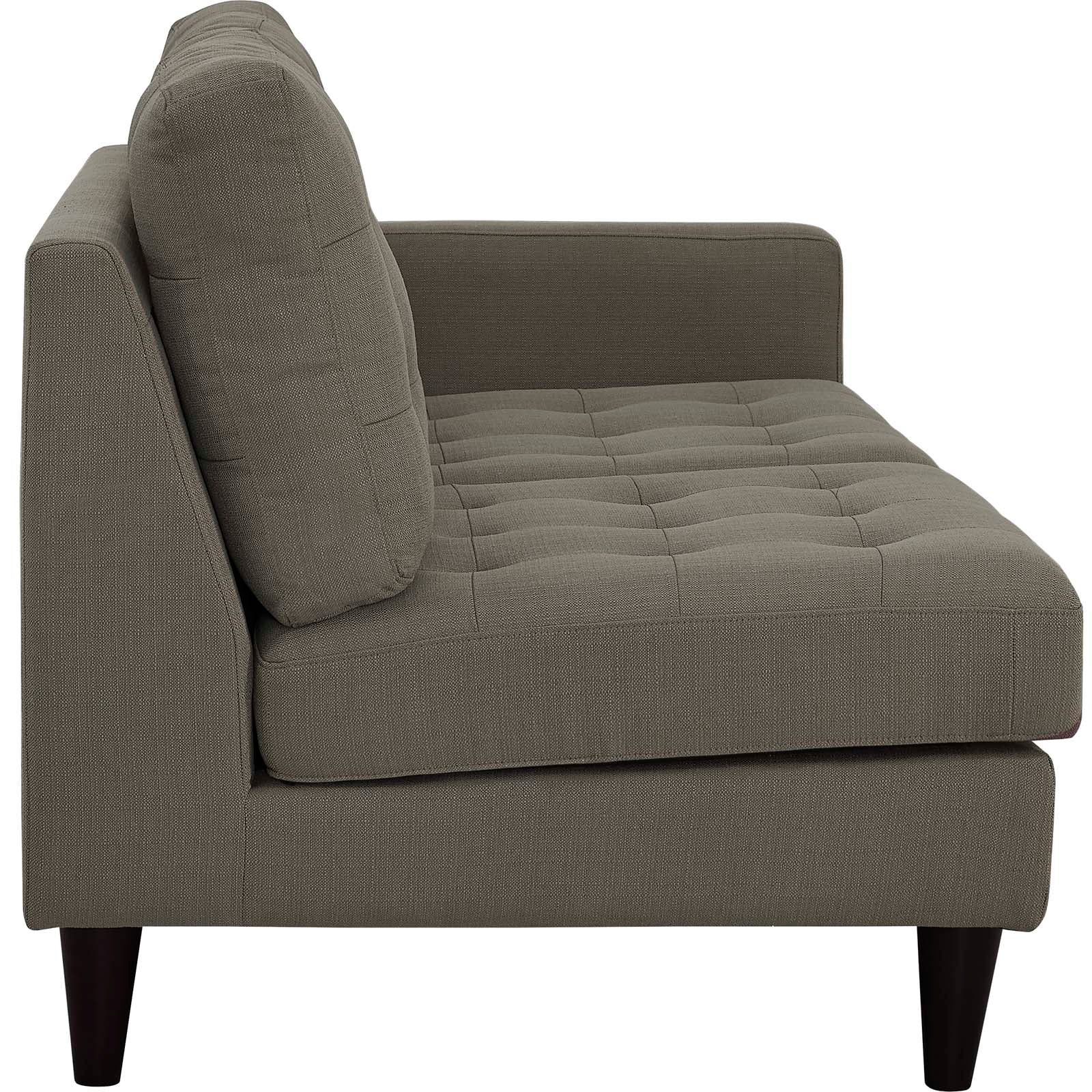 Empress Right-Facing Upholstered Fabric Loveseat view 8