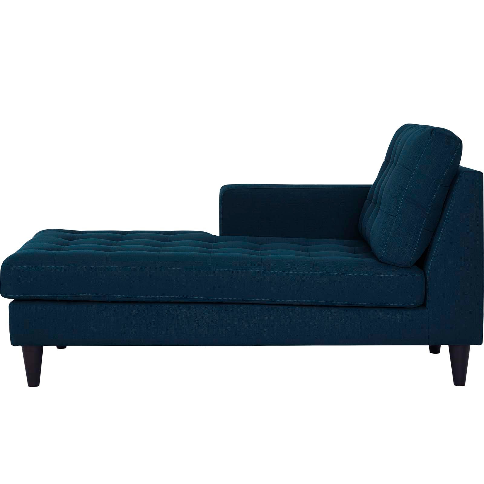 Empress Left-Arm Upholstered Fabric Chaise view 2