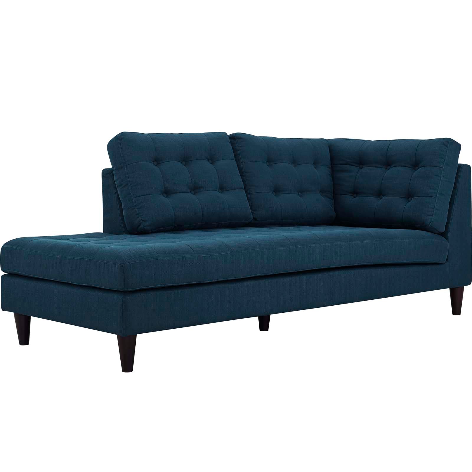 Empress Upholstered Fabric Left Facing Bumper view 1
