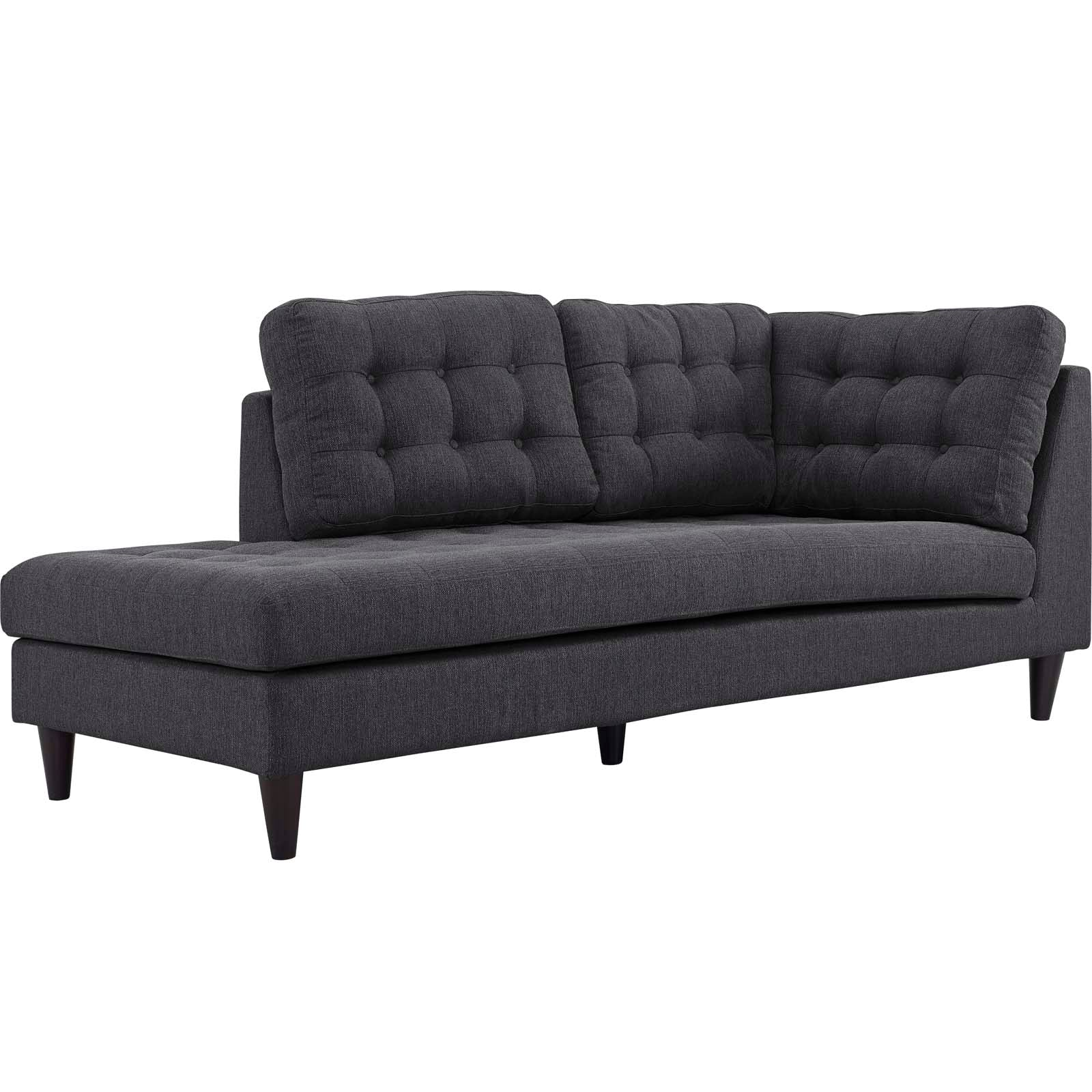 Empress Upholstered Fabric Left Facing Bumper view 4