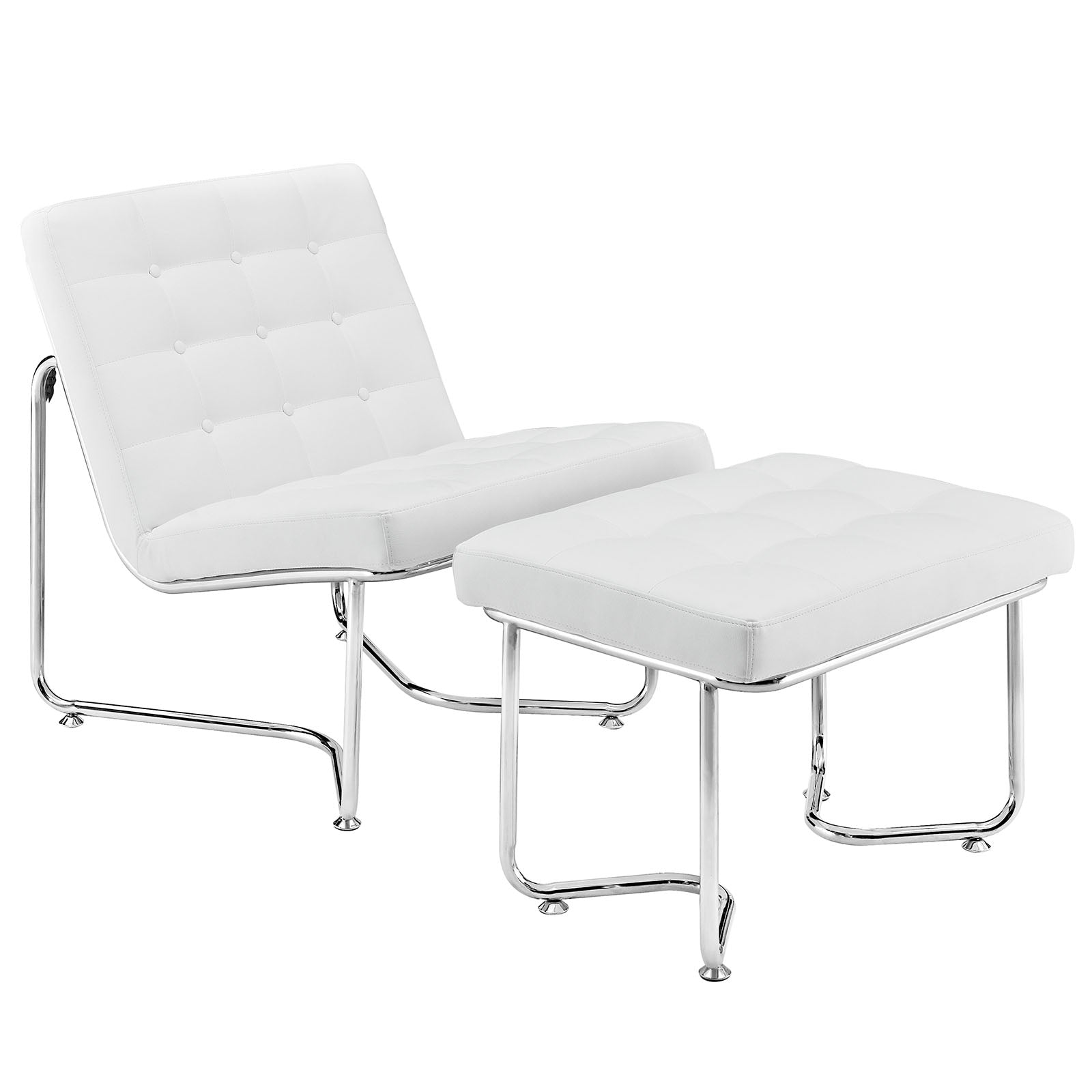 Gibraltar Upholstered Vinyl Lounge Chair view 1