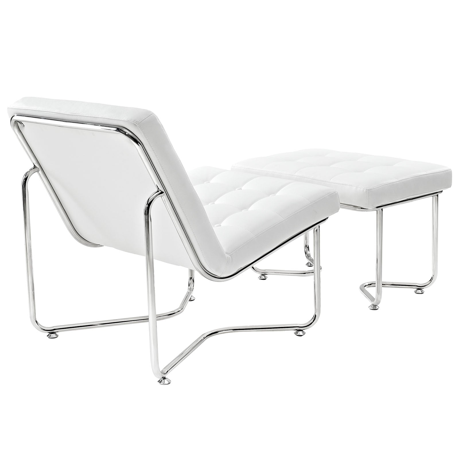 Gibraltar Upholstered Vinyl Lounge Chair view 5
