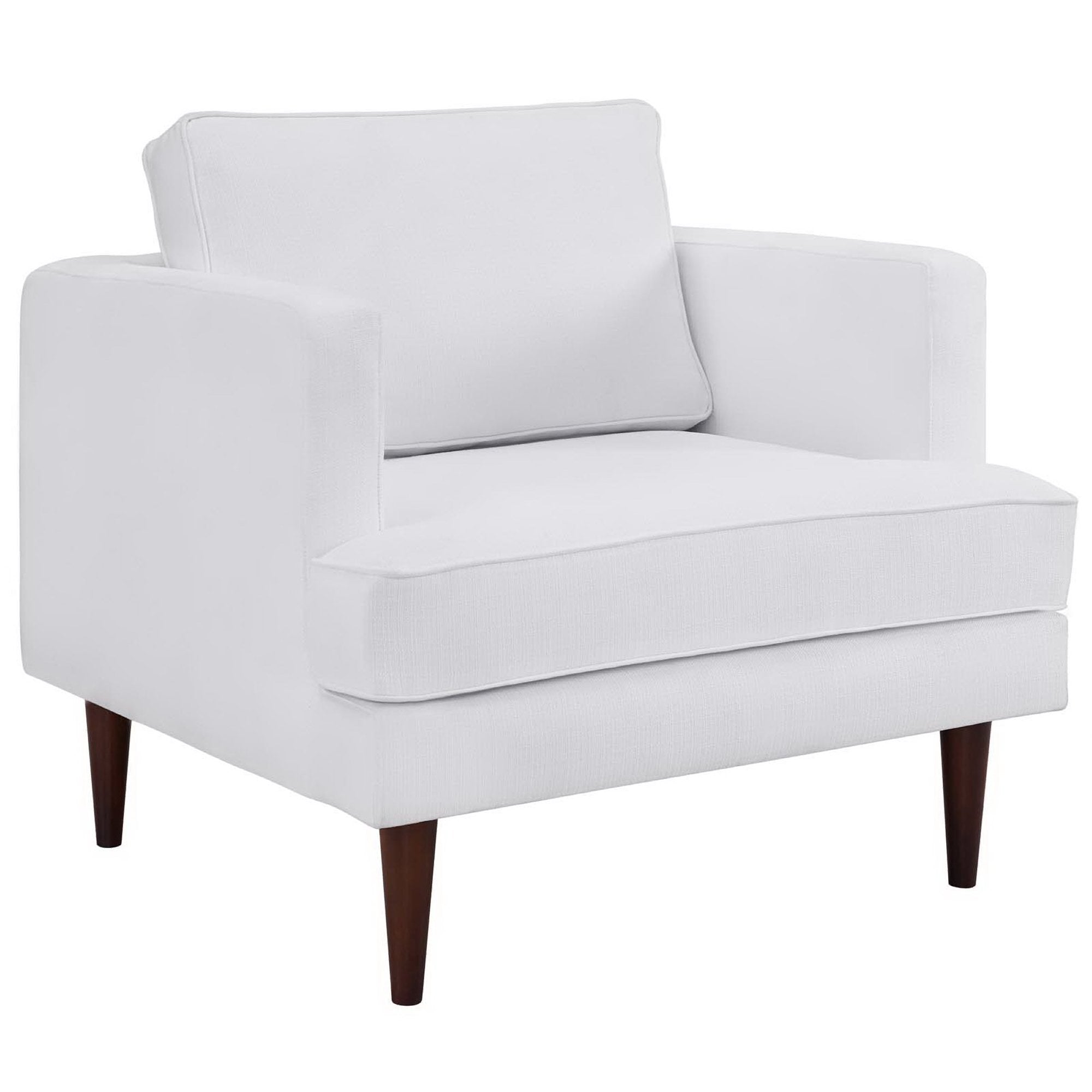 Agile Upholstered Fabric Armchair view 1