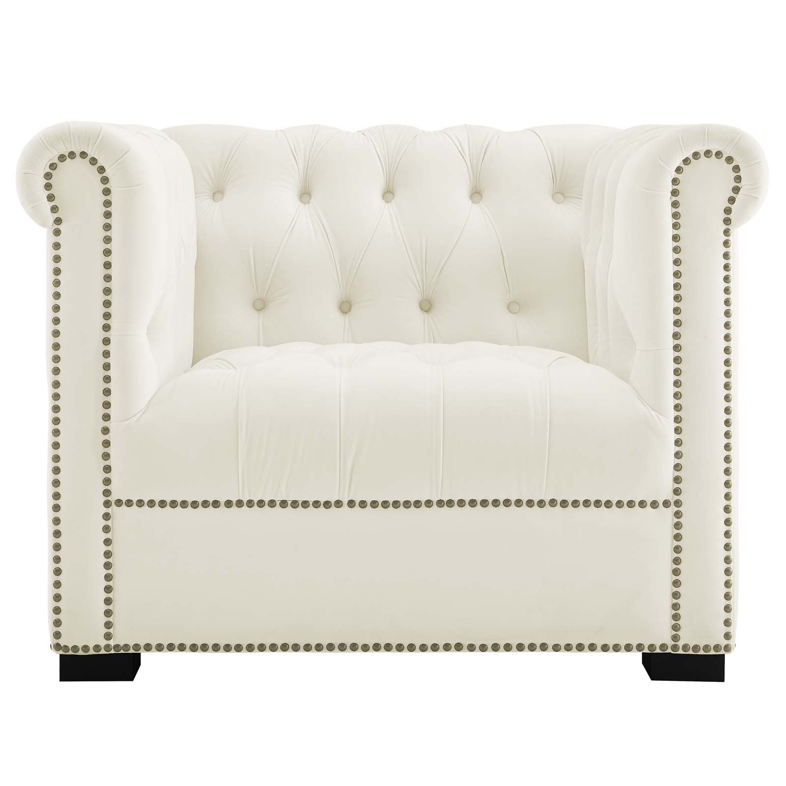 Heritage Performance Velvet Armchair - Image 10