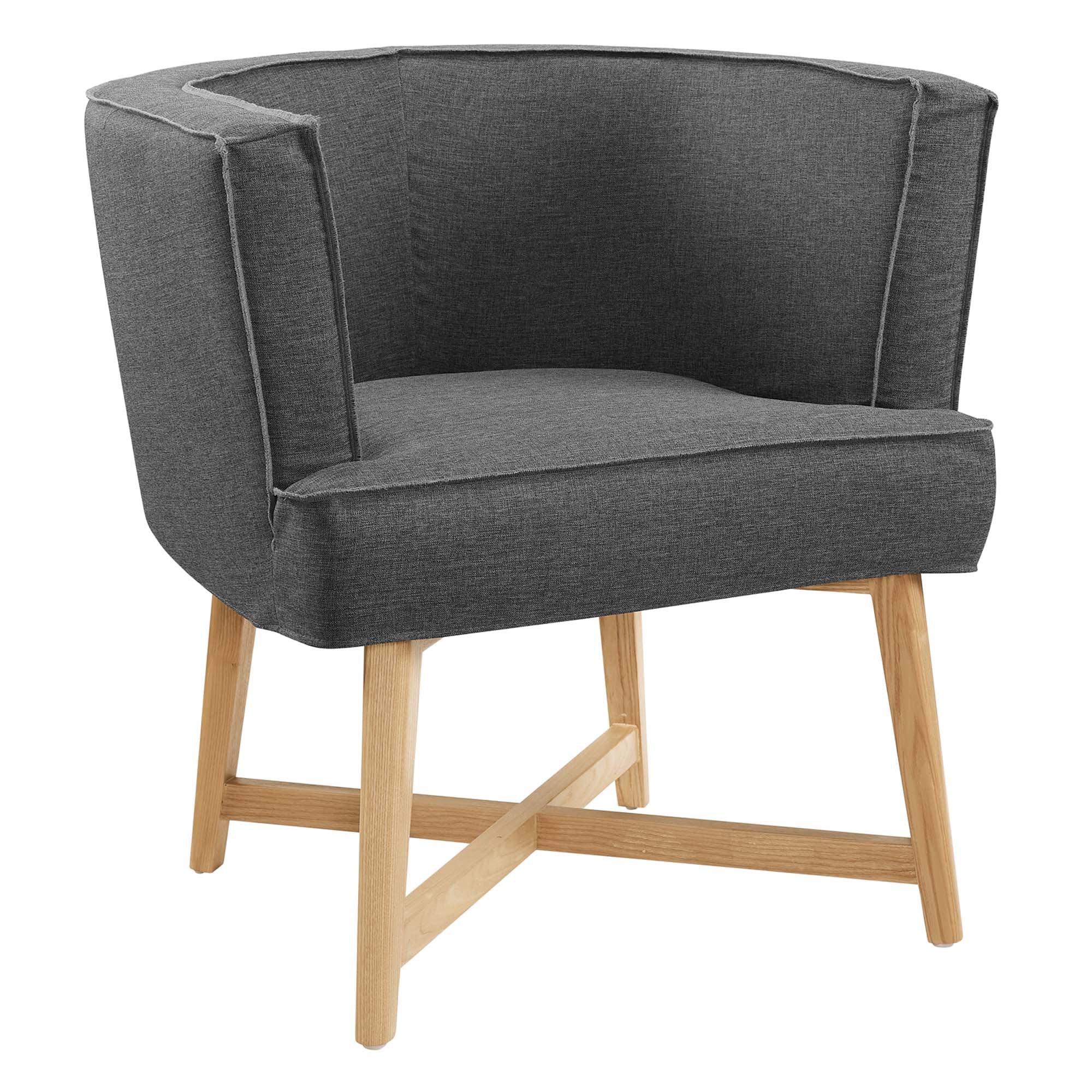 Anders Upholstered Fabric Accent Chair view 1