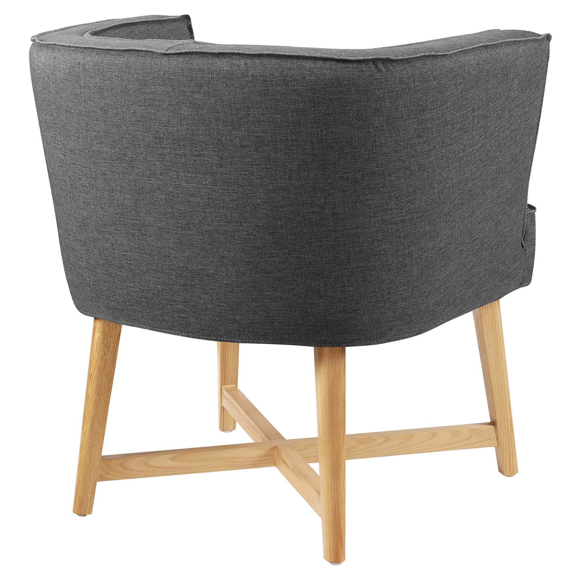 Anders Upholstered Fabric Accent Chair view 6