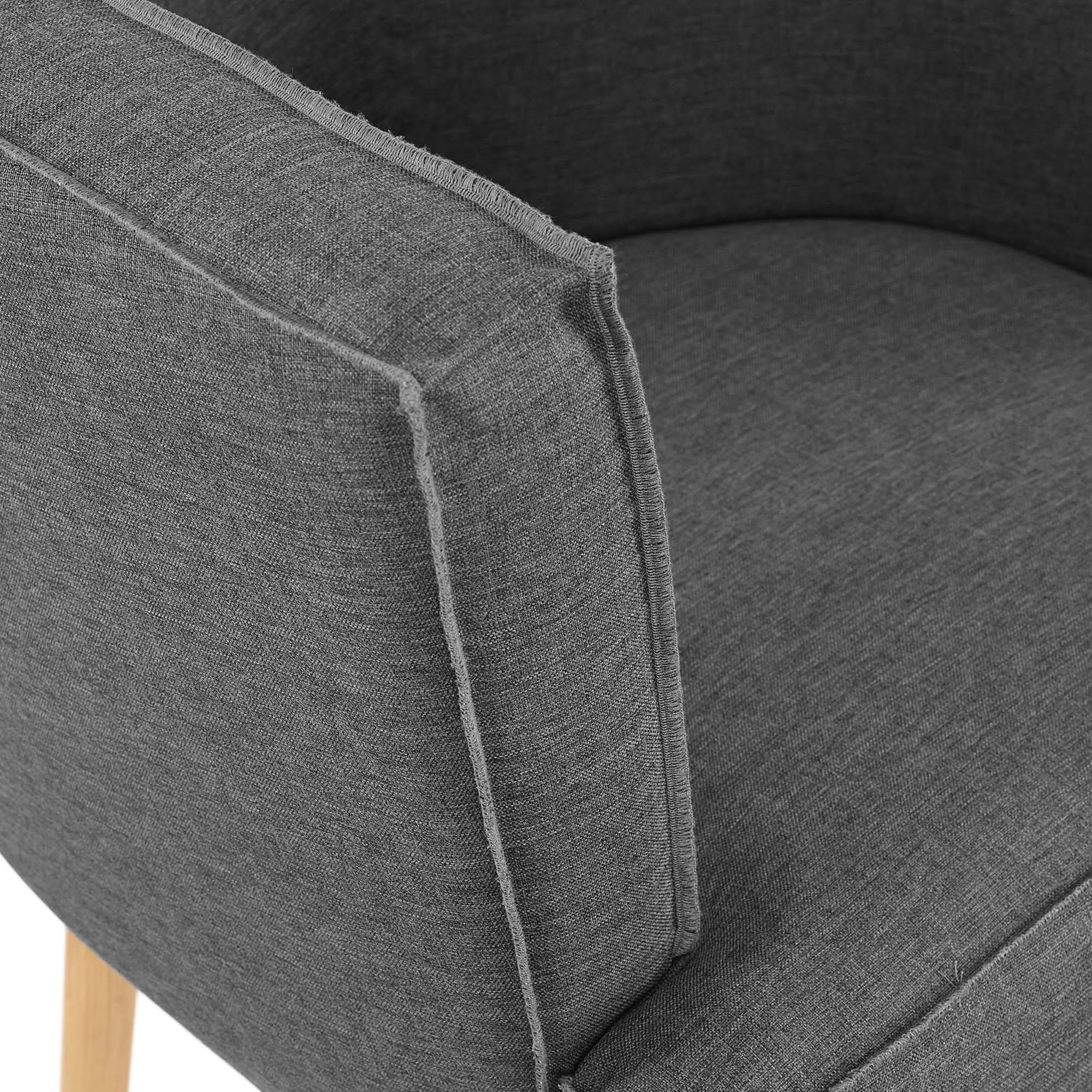 Anders Upholstered Fabric Accent Chair view 8