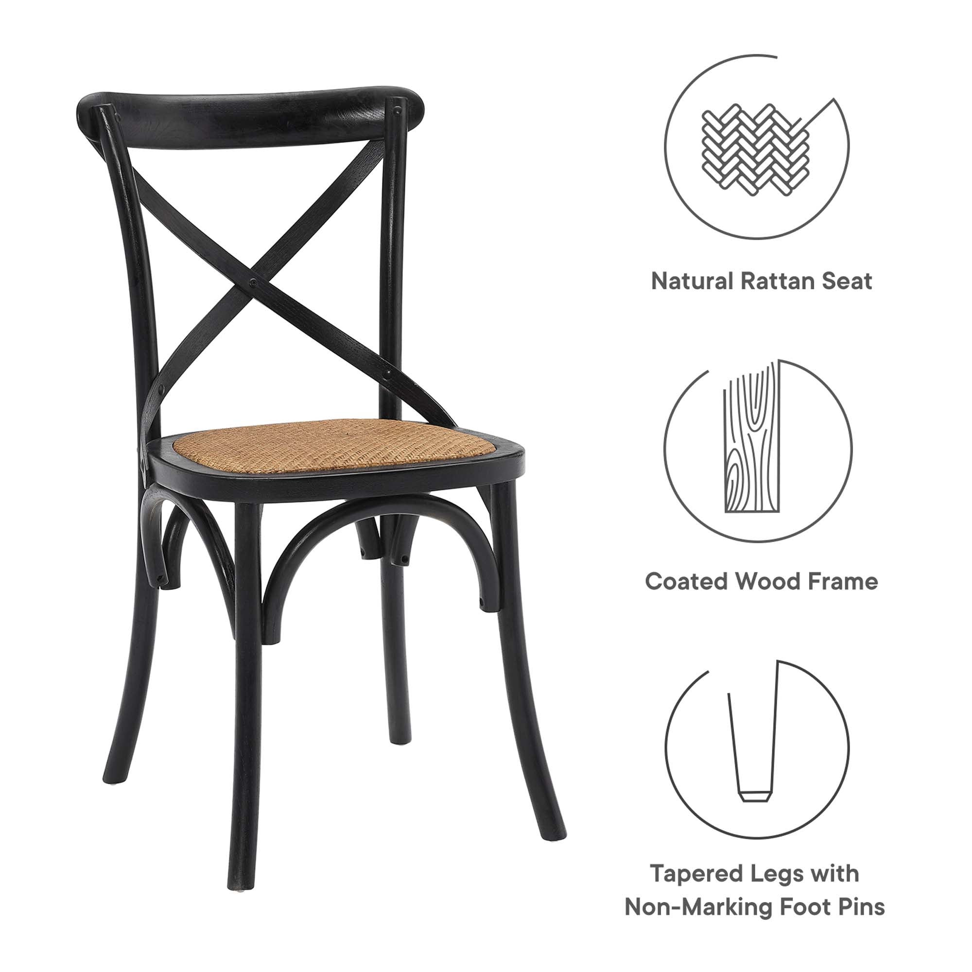 Gear Dining Side Chair Set of 4 view 3