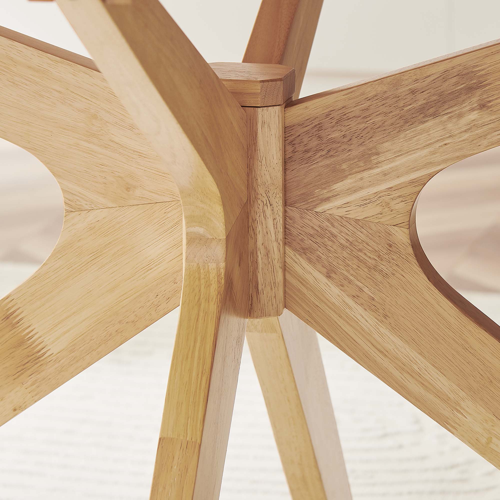 Crossroads Wood Dining Table view 5