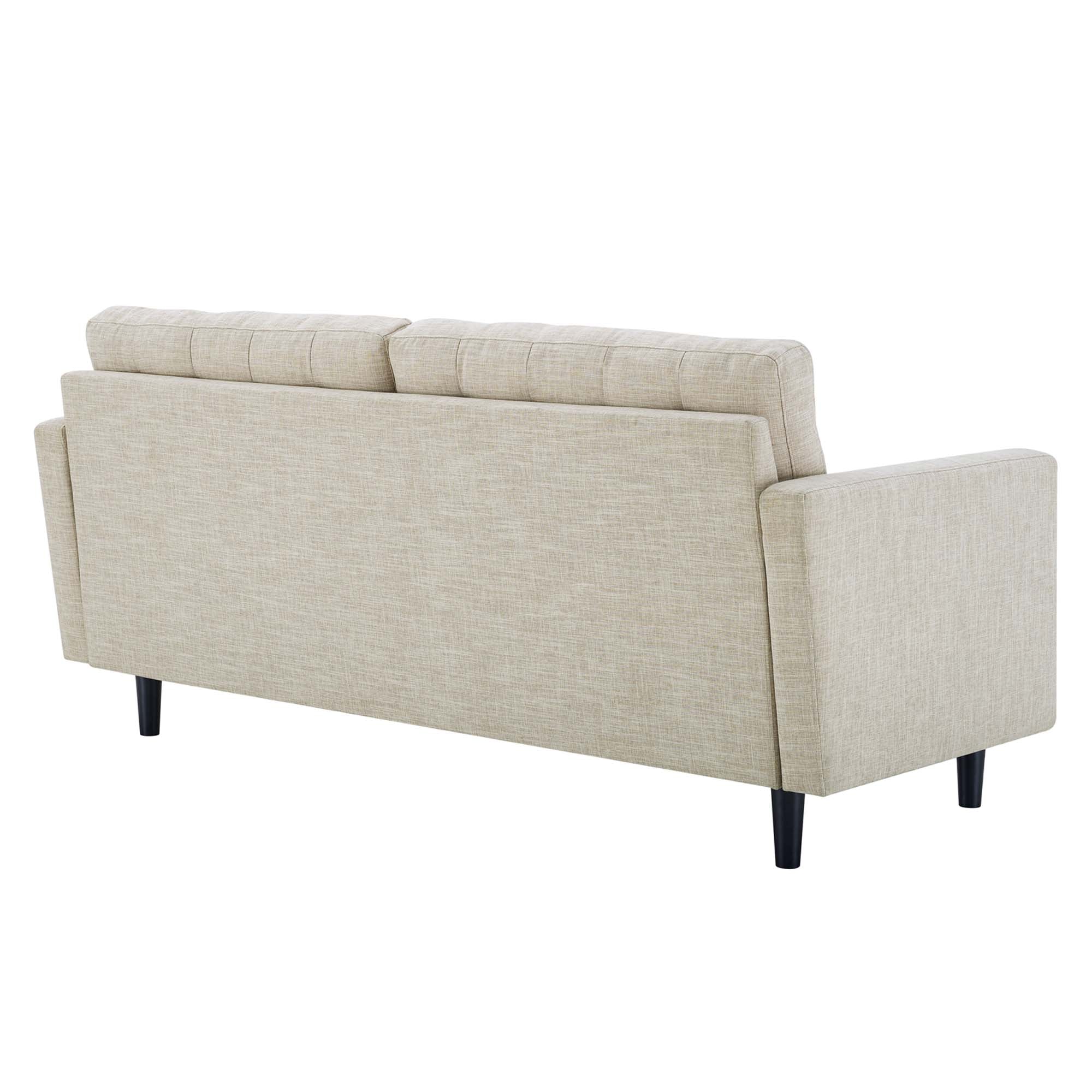 Exalt Tufted Fabric Sofa view 6