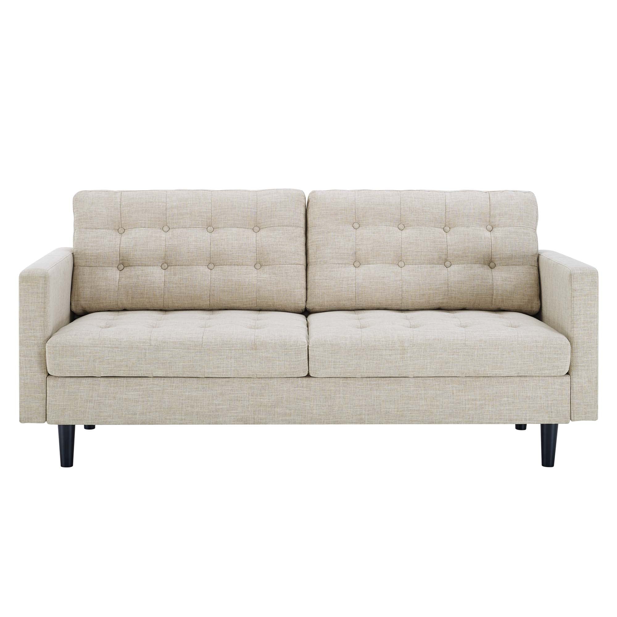 Exalt Tufted Fabric Sofa view 7