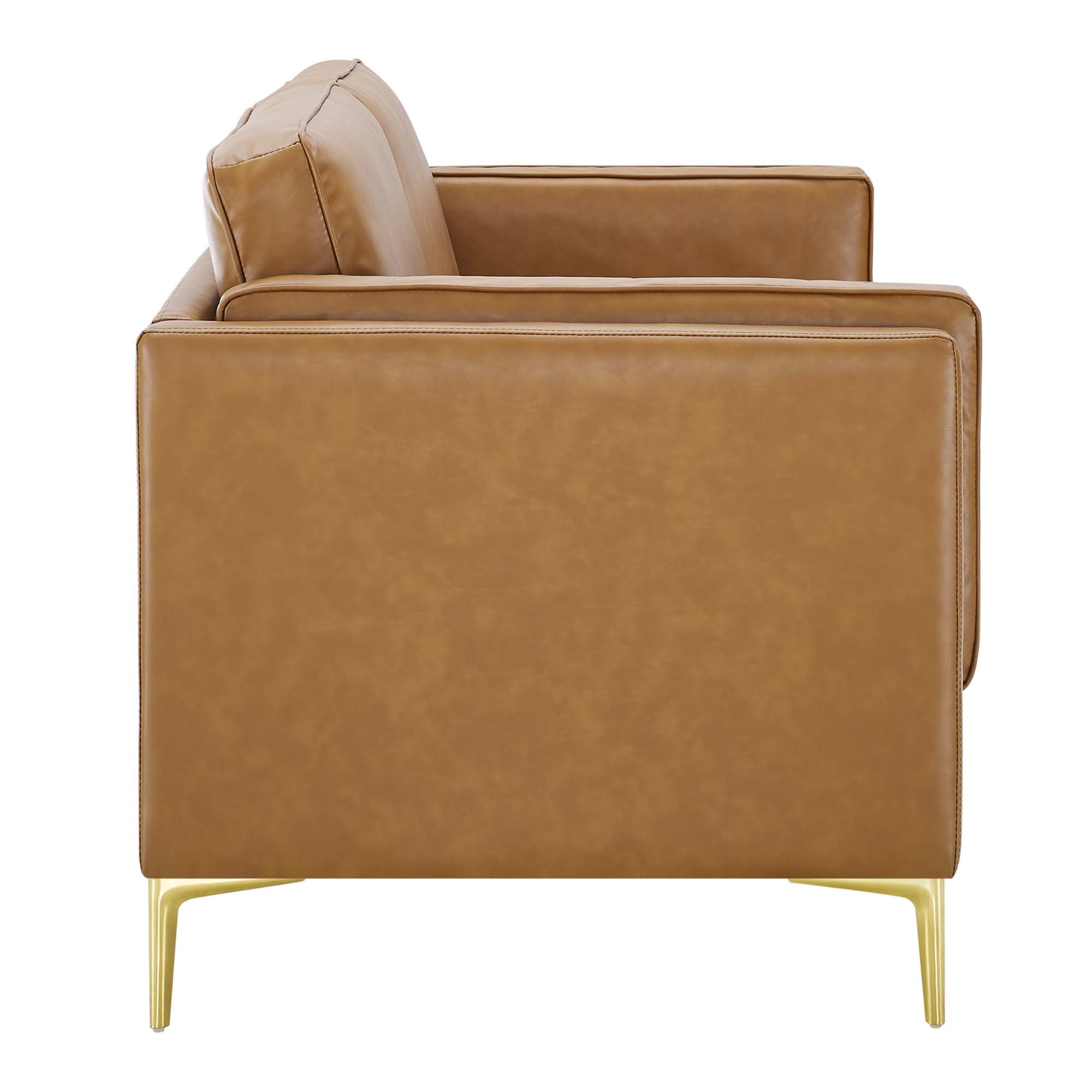 Kaiya Vegan Leather Sofa view 6