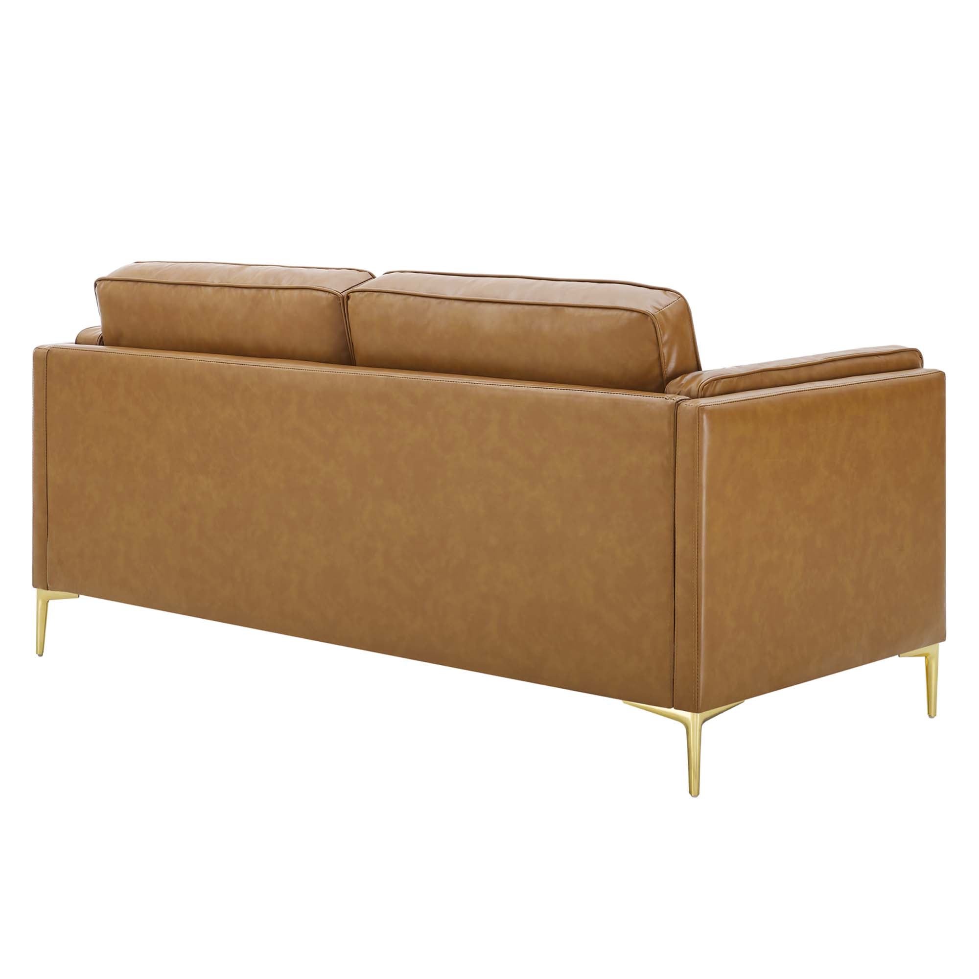 Kaiya Vegan Leather Sofa view 7