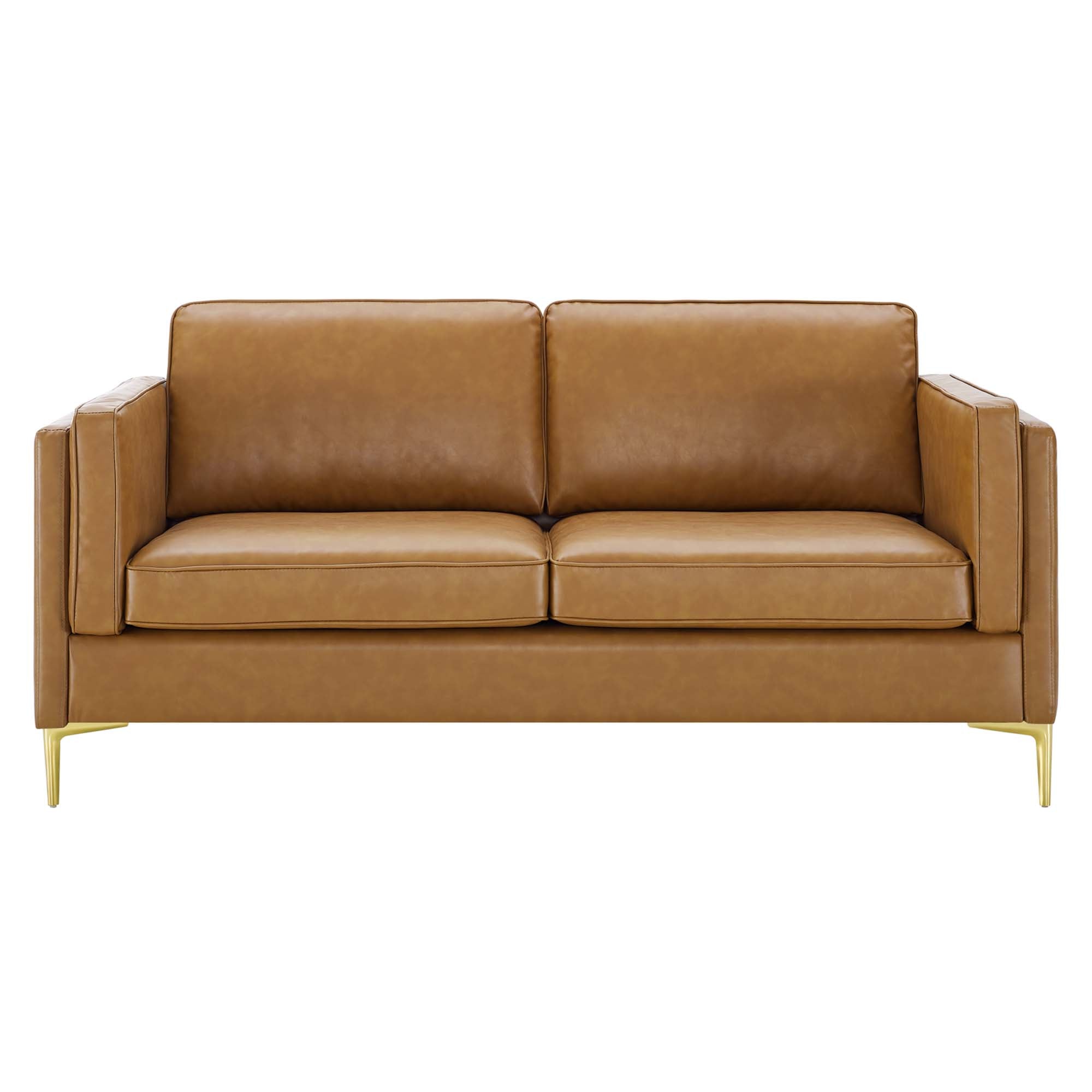 Kaiya Vegan Leather Sofa view 8