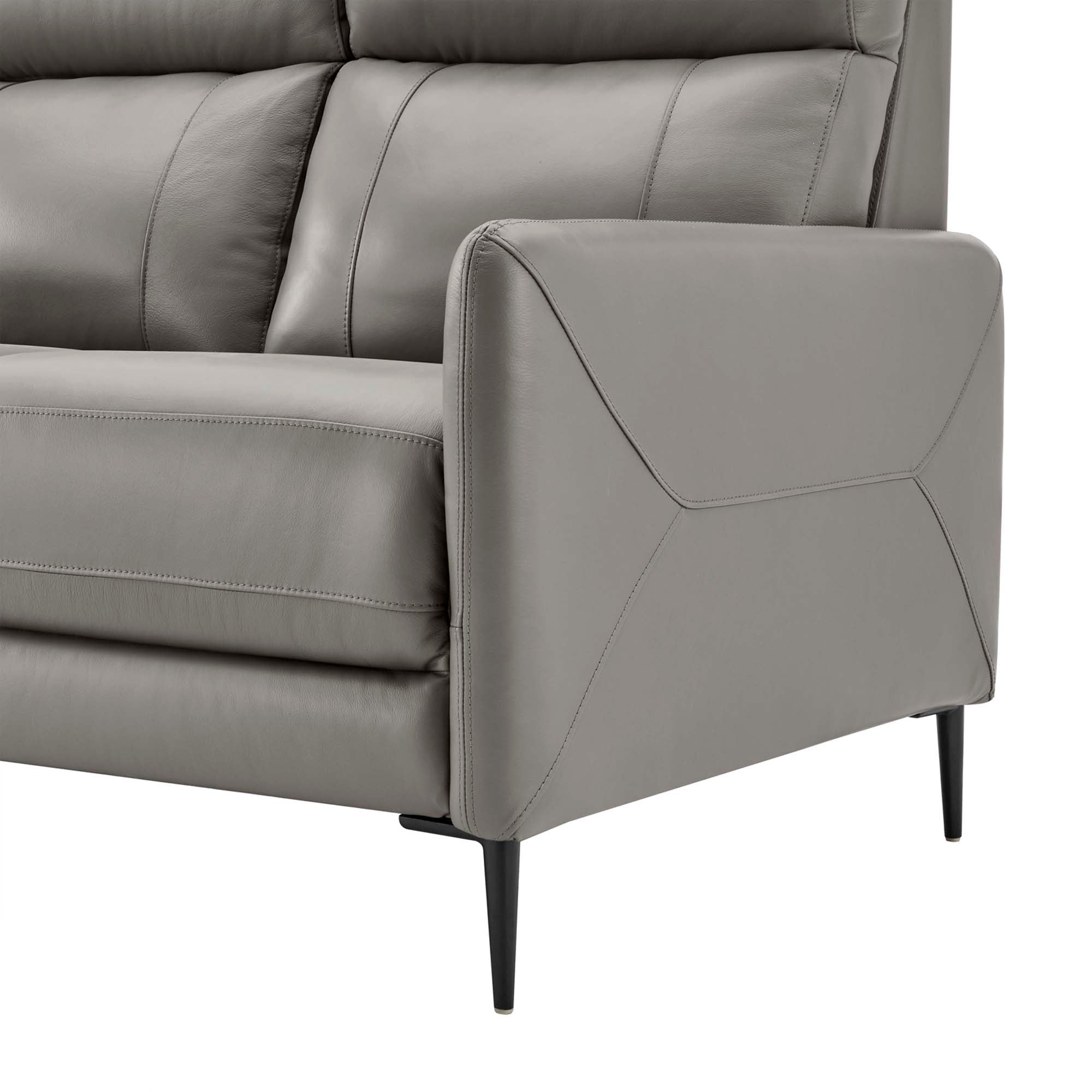 Huxley Leather Sofa view 8