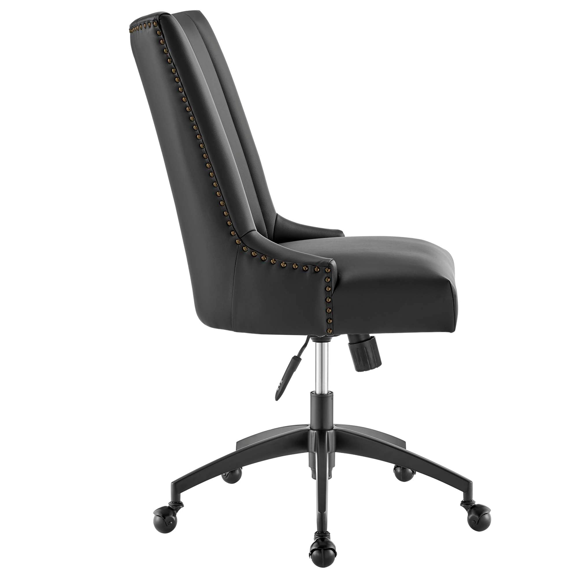 Empower Channel Tufted Vegan Leather Office Chair - Image 5