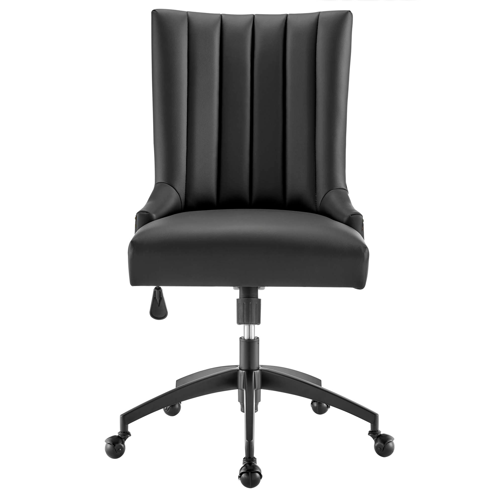 Empower Channel Tufted Vegan Leather Office Chair - Image 7