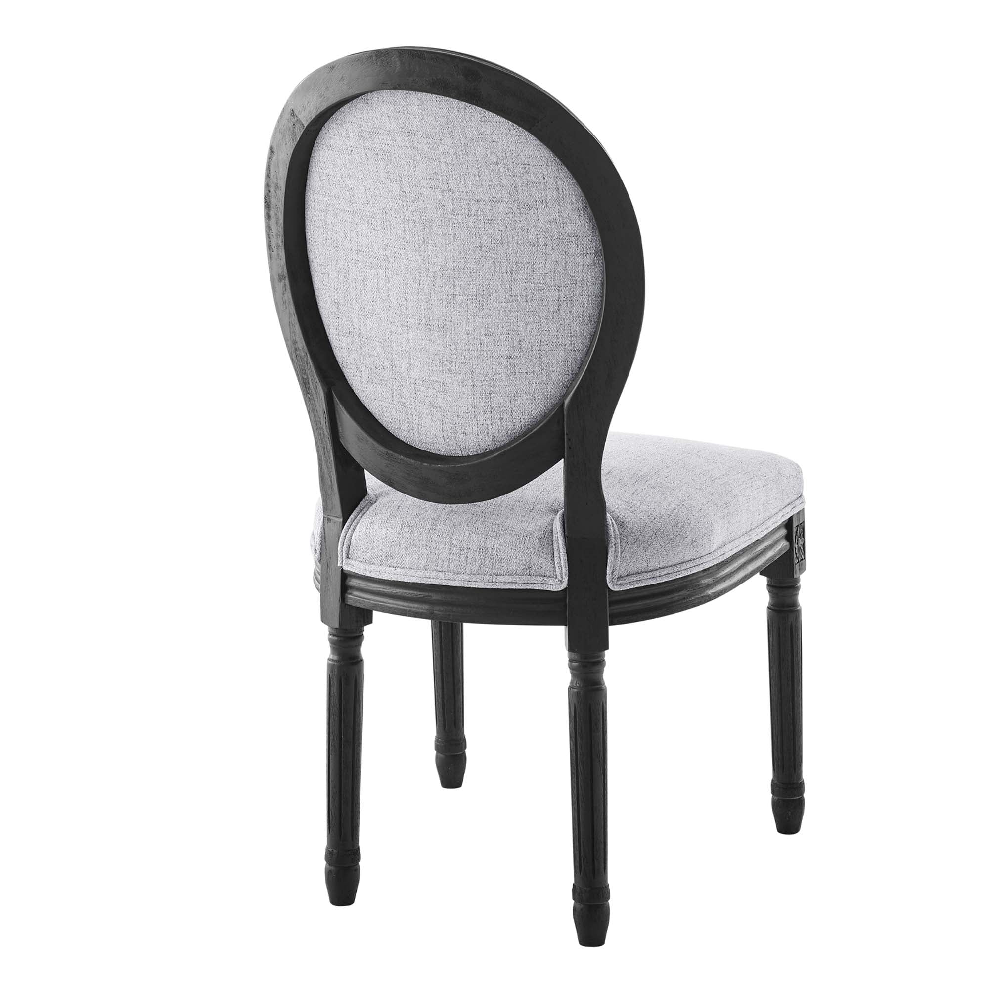 Arise Vintage French Upholstered Fabric Dining Side Chair view 6