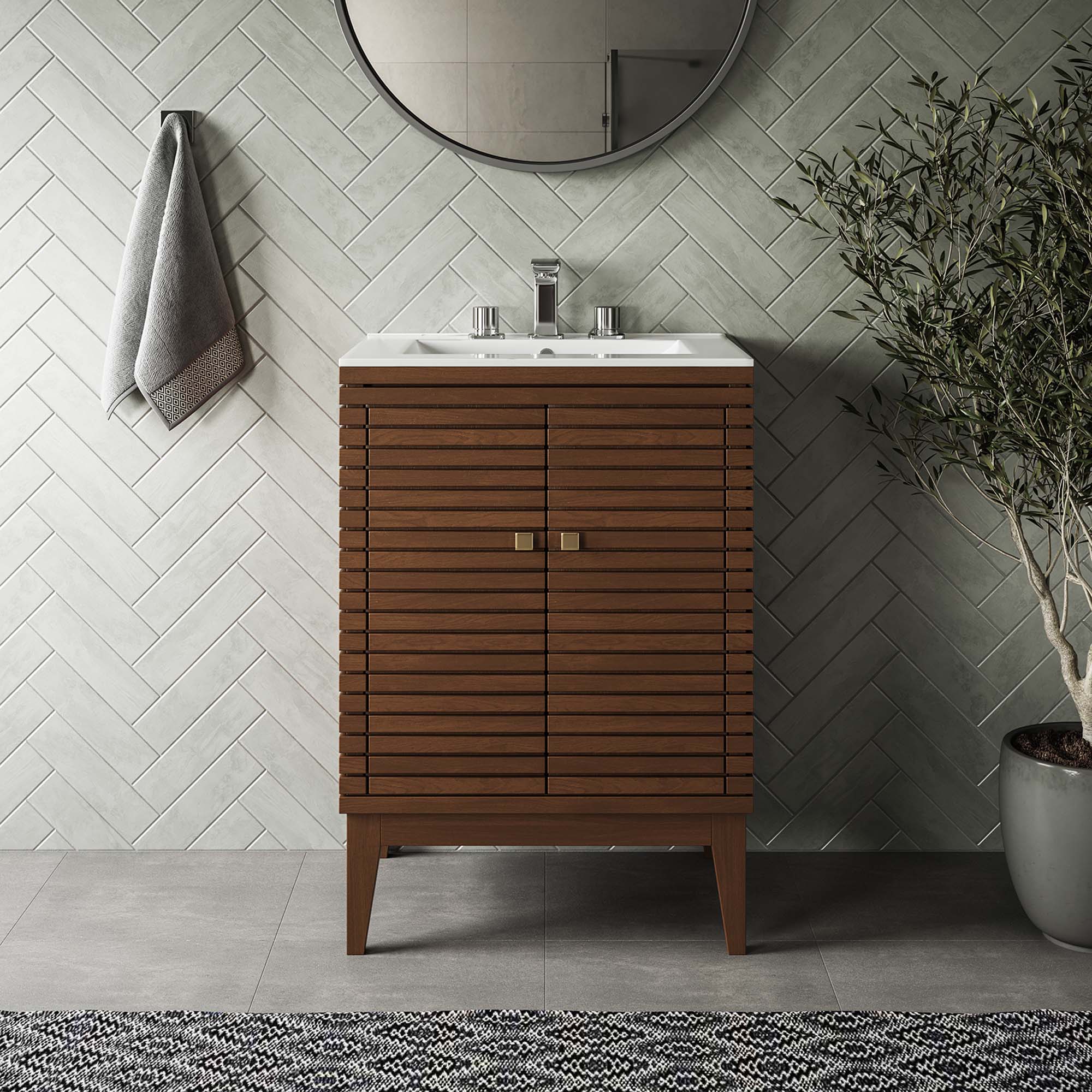 Ledger Bathroom Cabinet Basin Not Included view 2