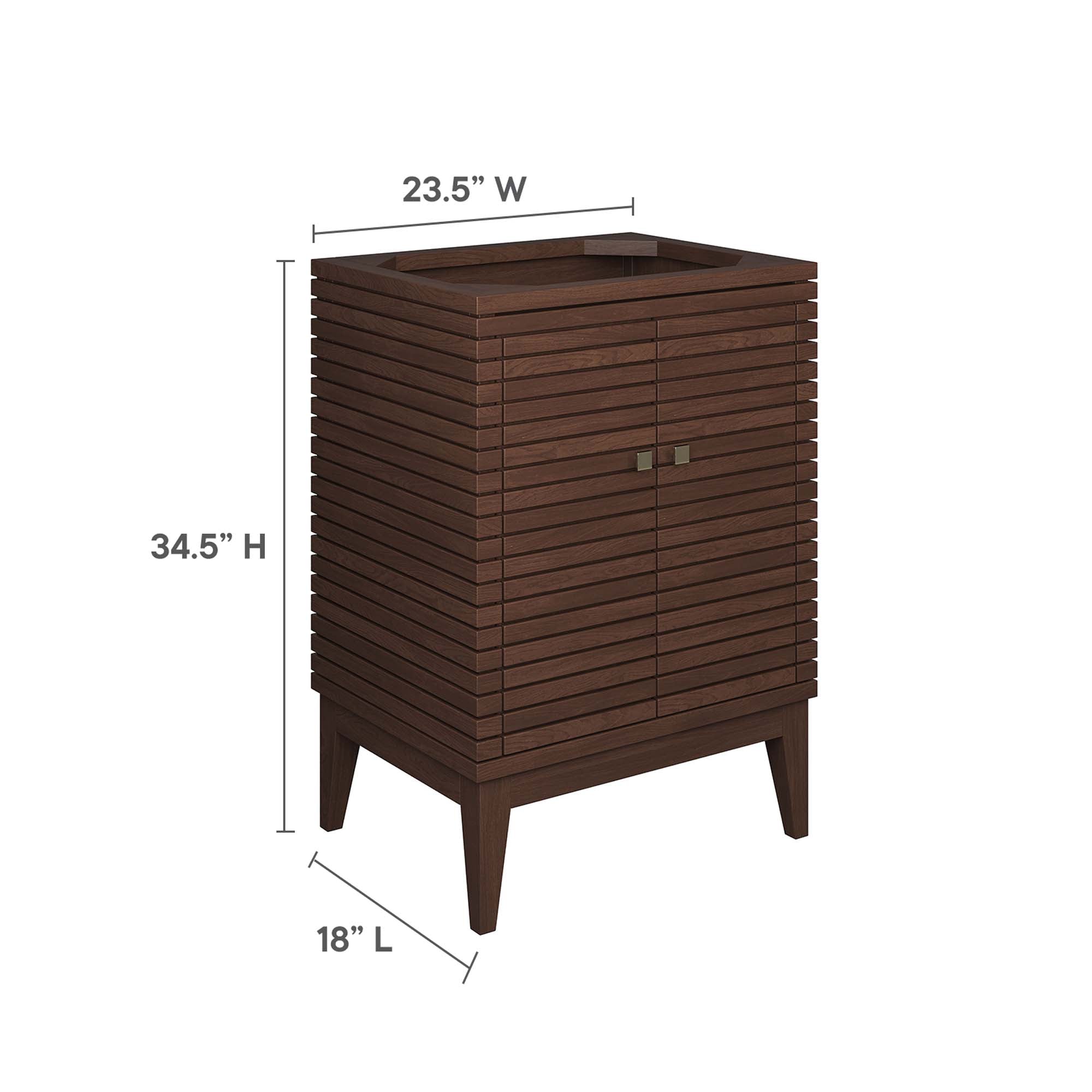 Ledger Bathroom Cabinet Basin Not Included view 4