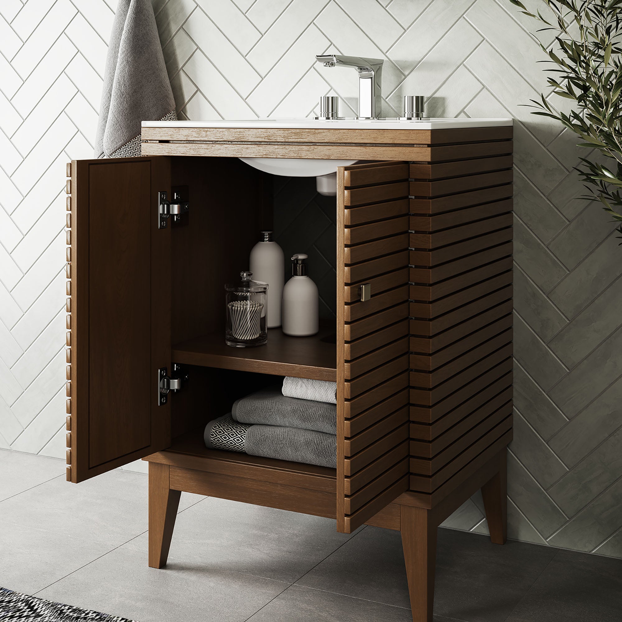 Ledger Bathroom Vanity Basin Included view 4