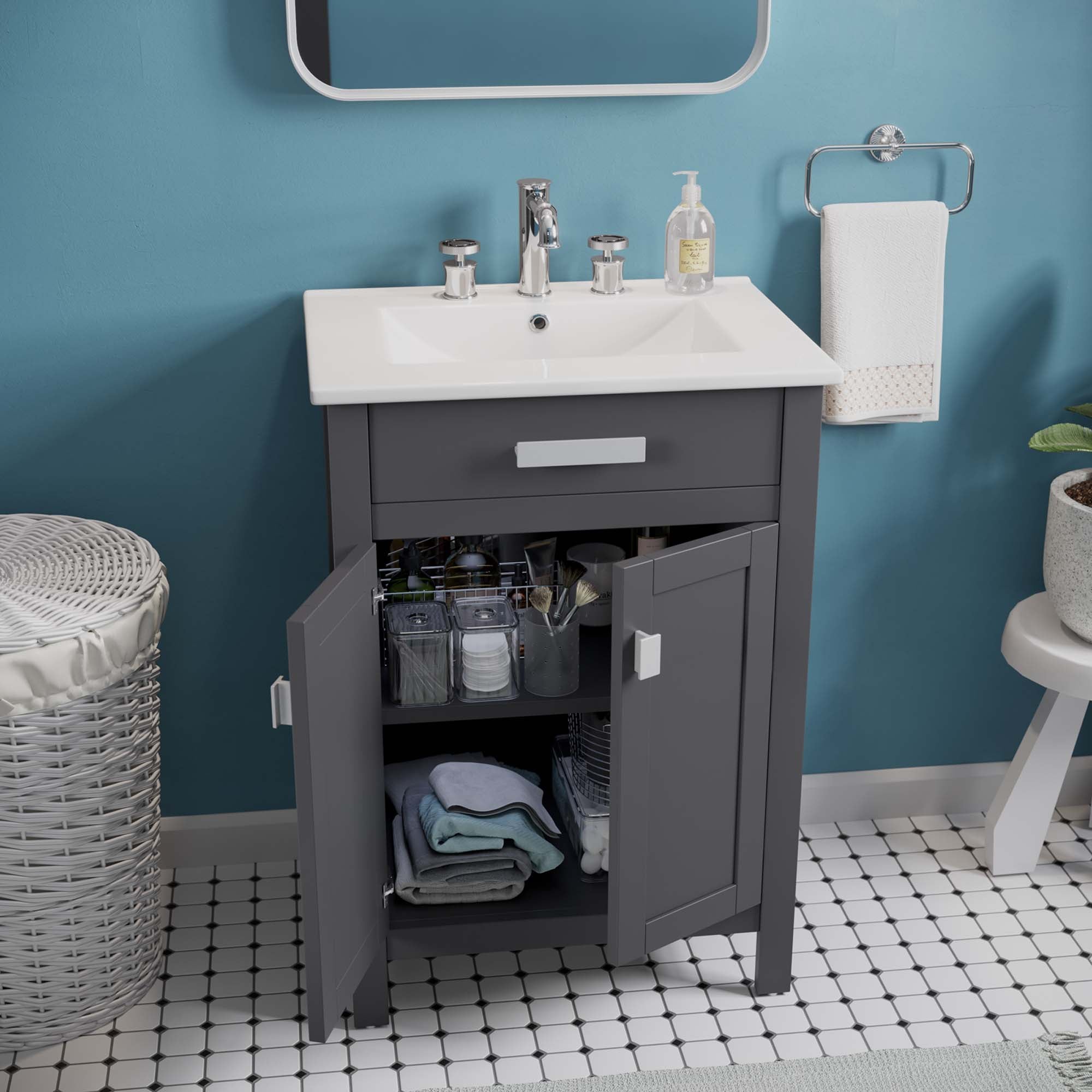 Laguna Bathroom Vanity Basin Included view 3