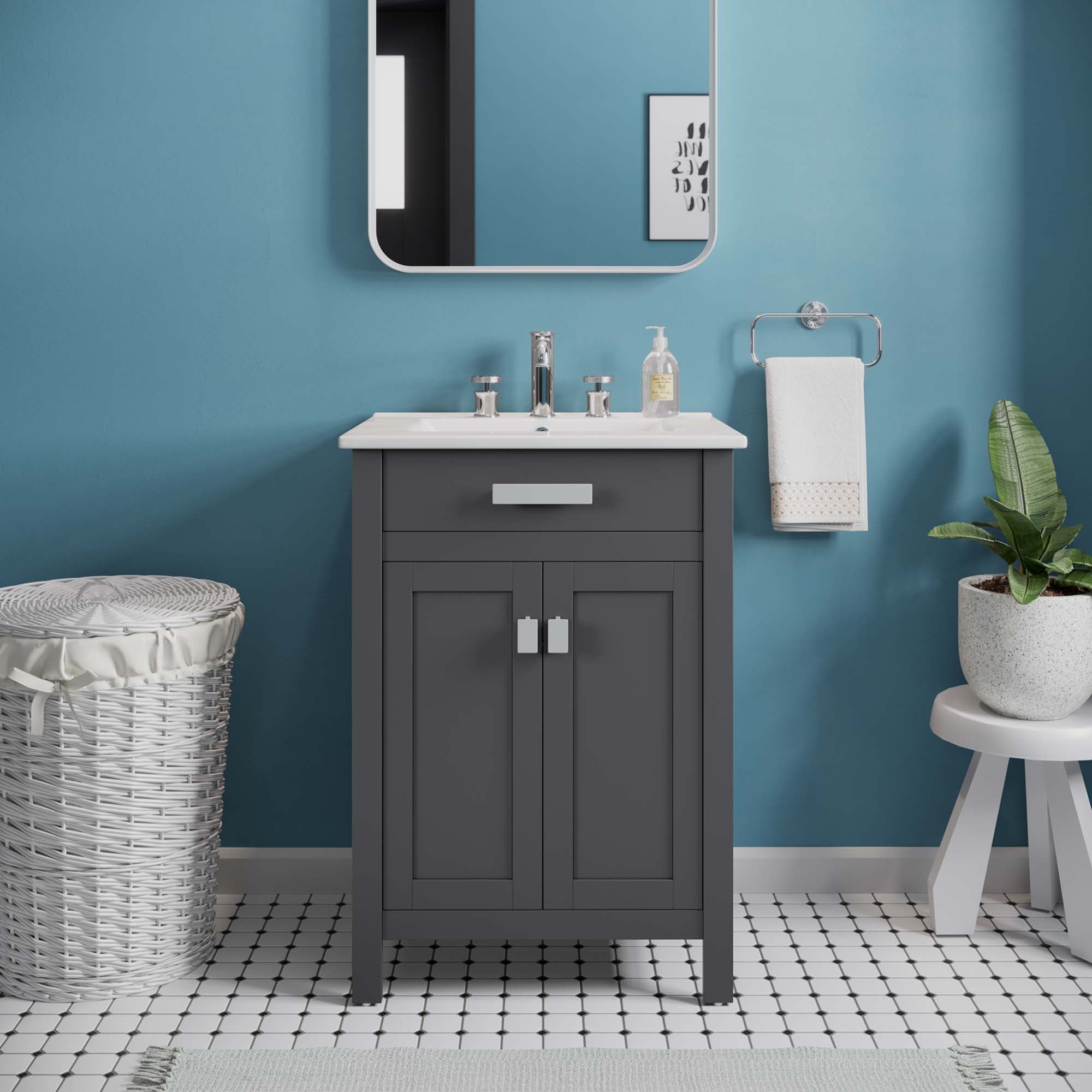 Laguna Bathroom Vanity Basin Included view 2