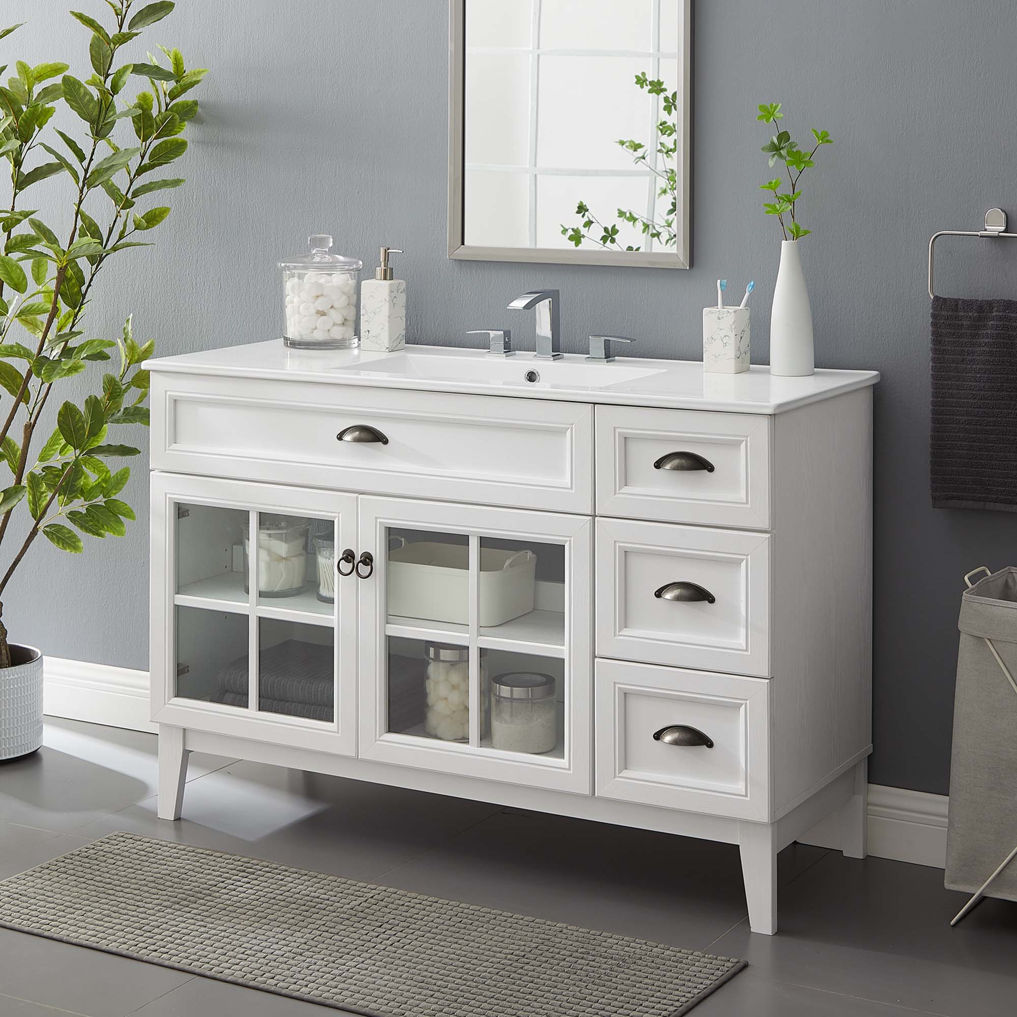 Isle Bathroom Vanity Basin Included view 2