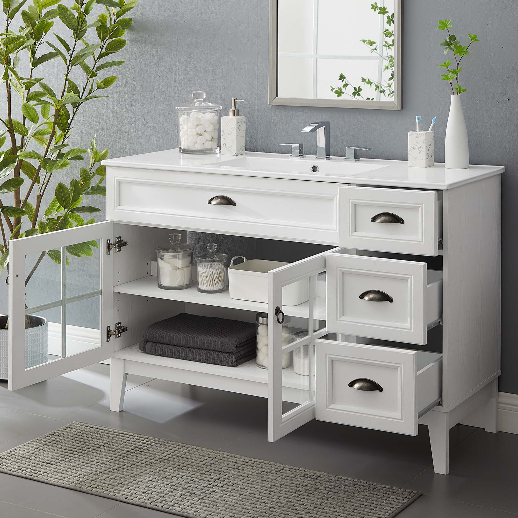 Isle Bathroom Vanity Basin Included view 3