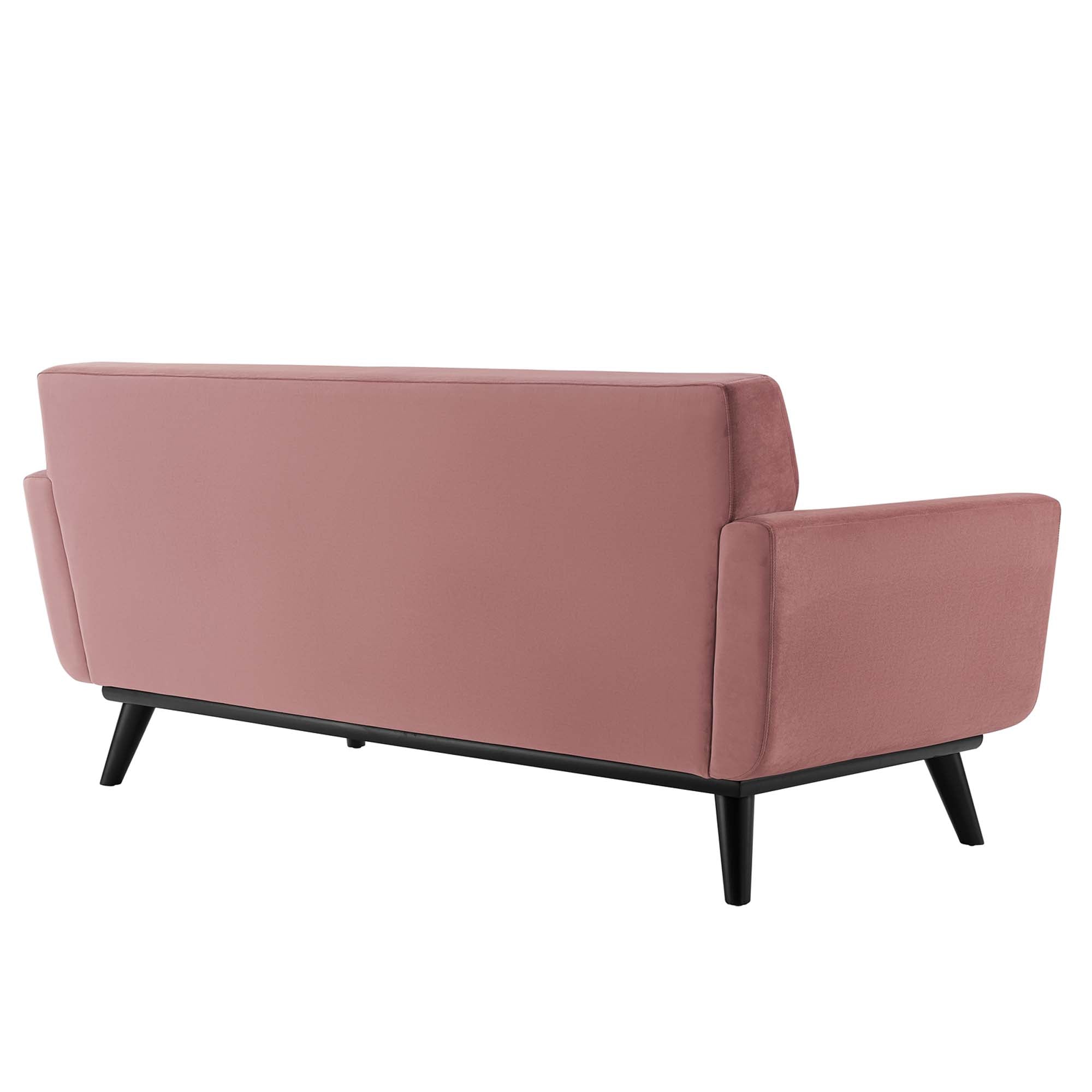 Engage Channel Tufted Performance Velvet Loveseat view 6