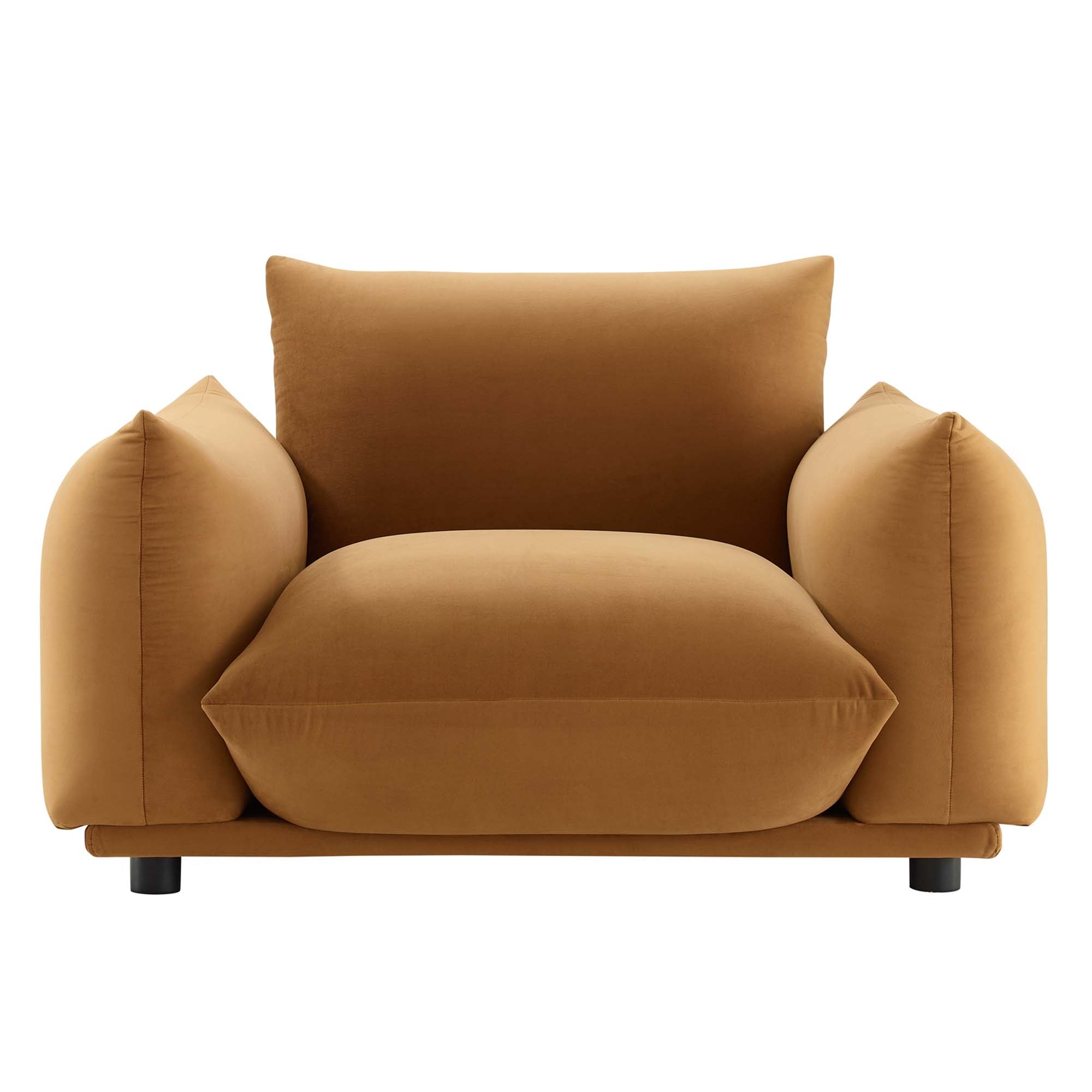 Copious Performance Velvet Armchair view 7