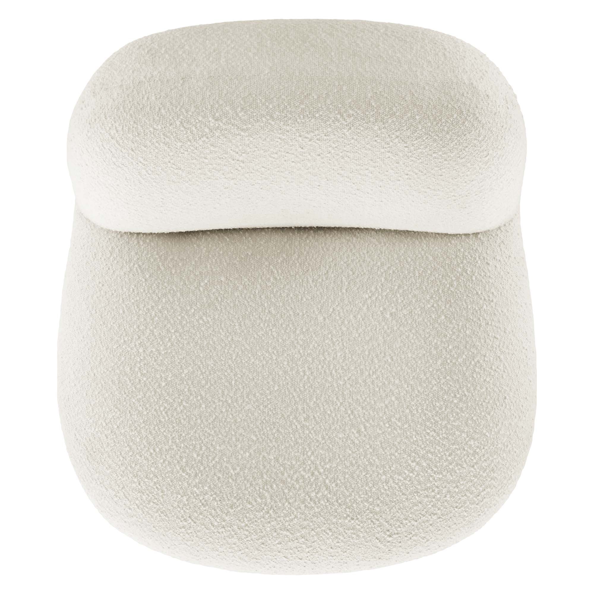 Kindred Boucle Upholstered Swivel Chair view 8