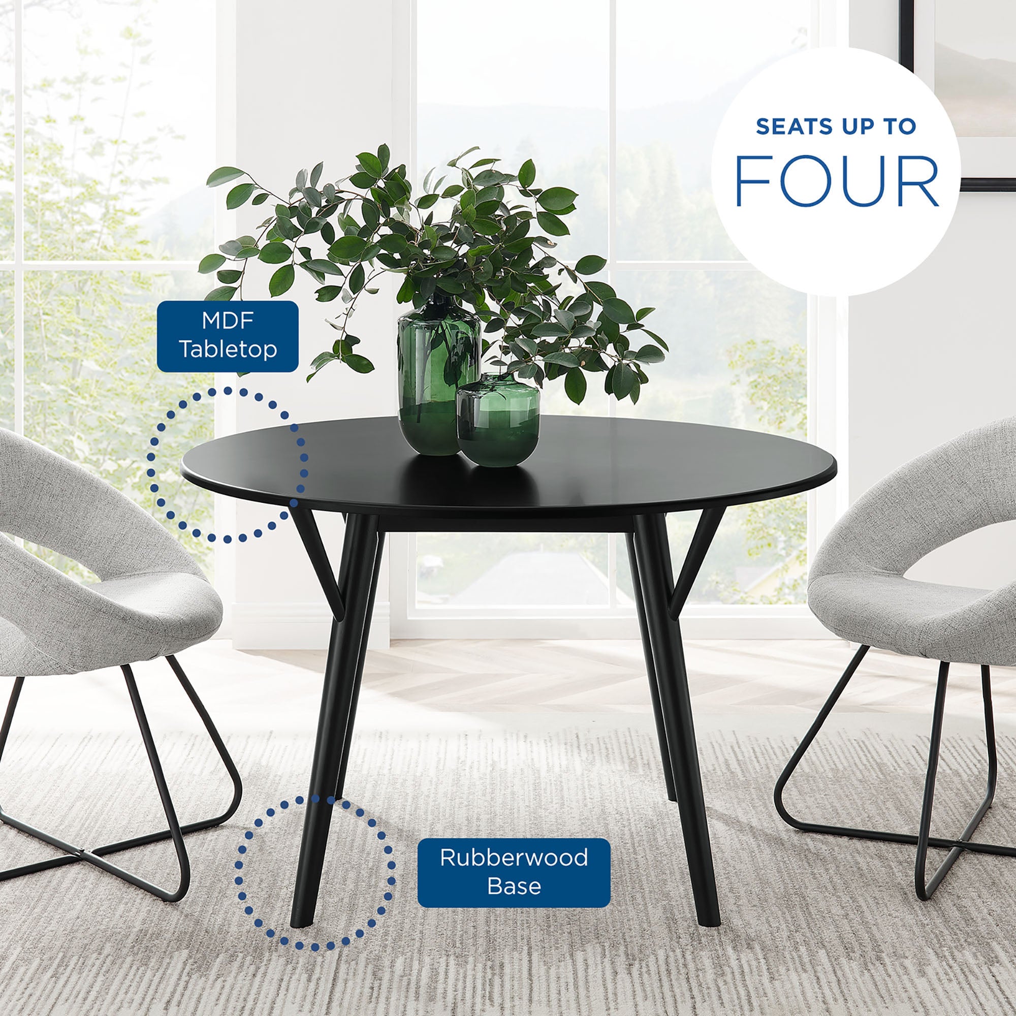 Gallant 47″ Round Dining Table view 3