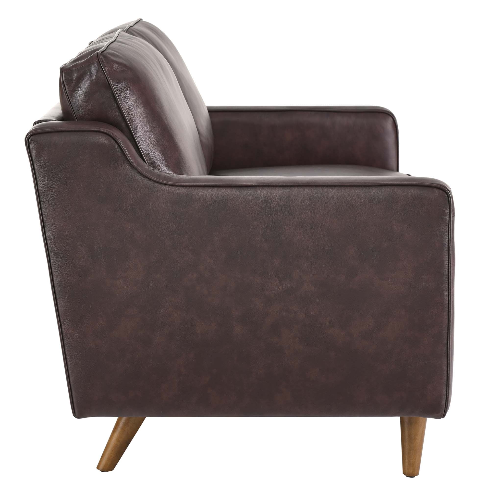 Impart Genuine Leather Loveseat view 5