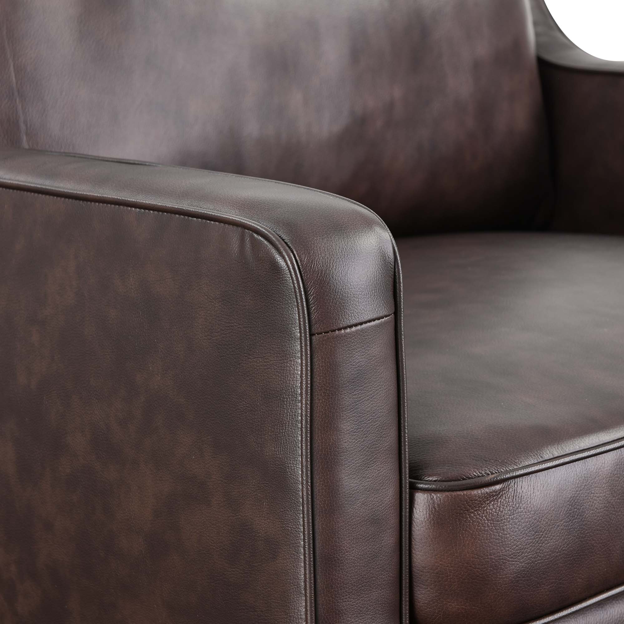 Impart Genuine Leather Armchair view 8