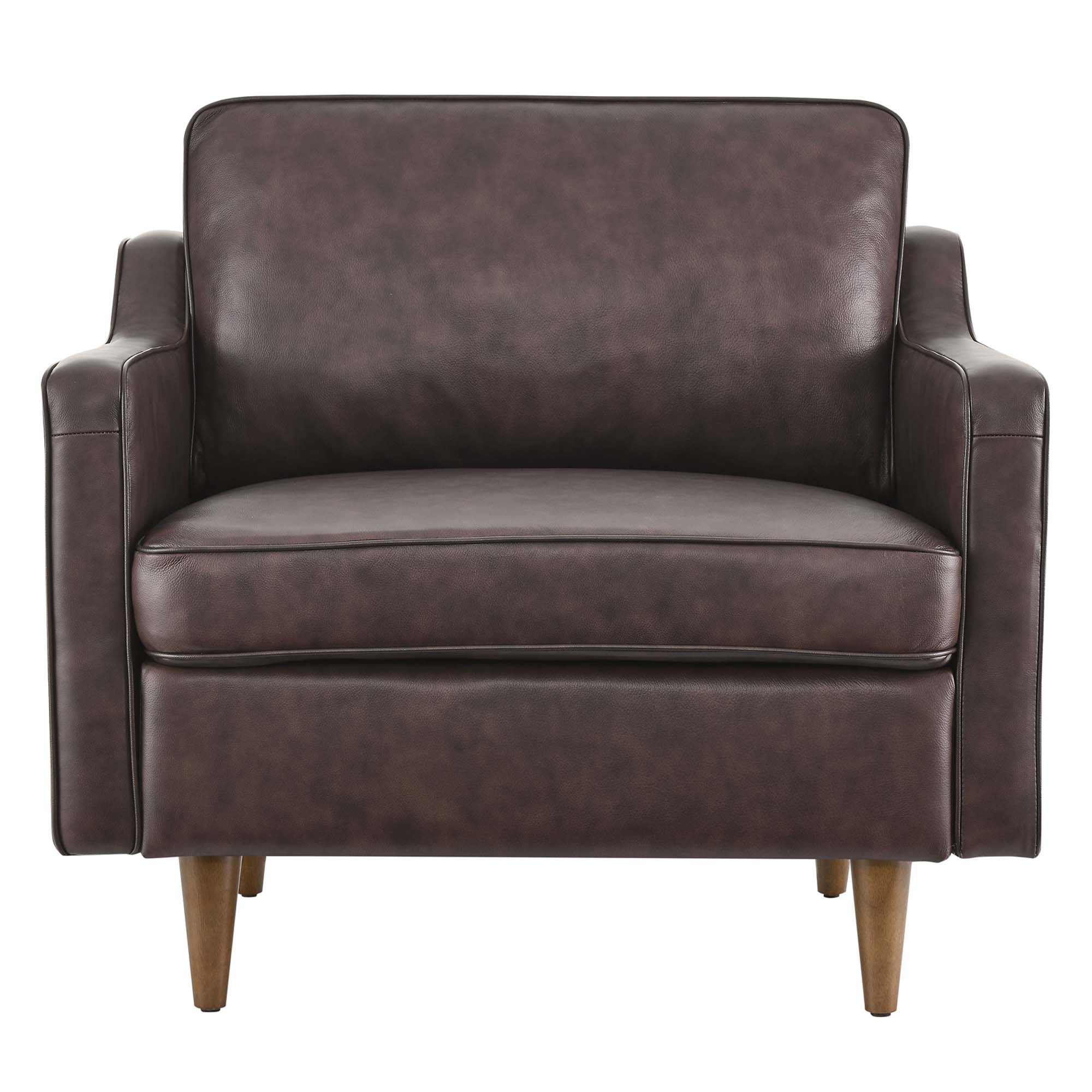 Impart Genuine Leather Armchair view 7