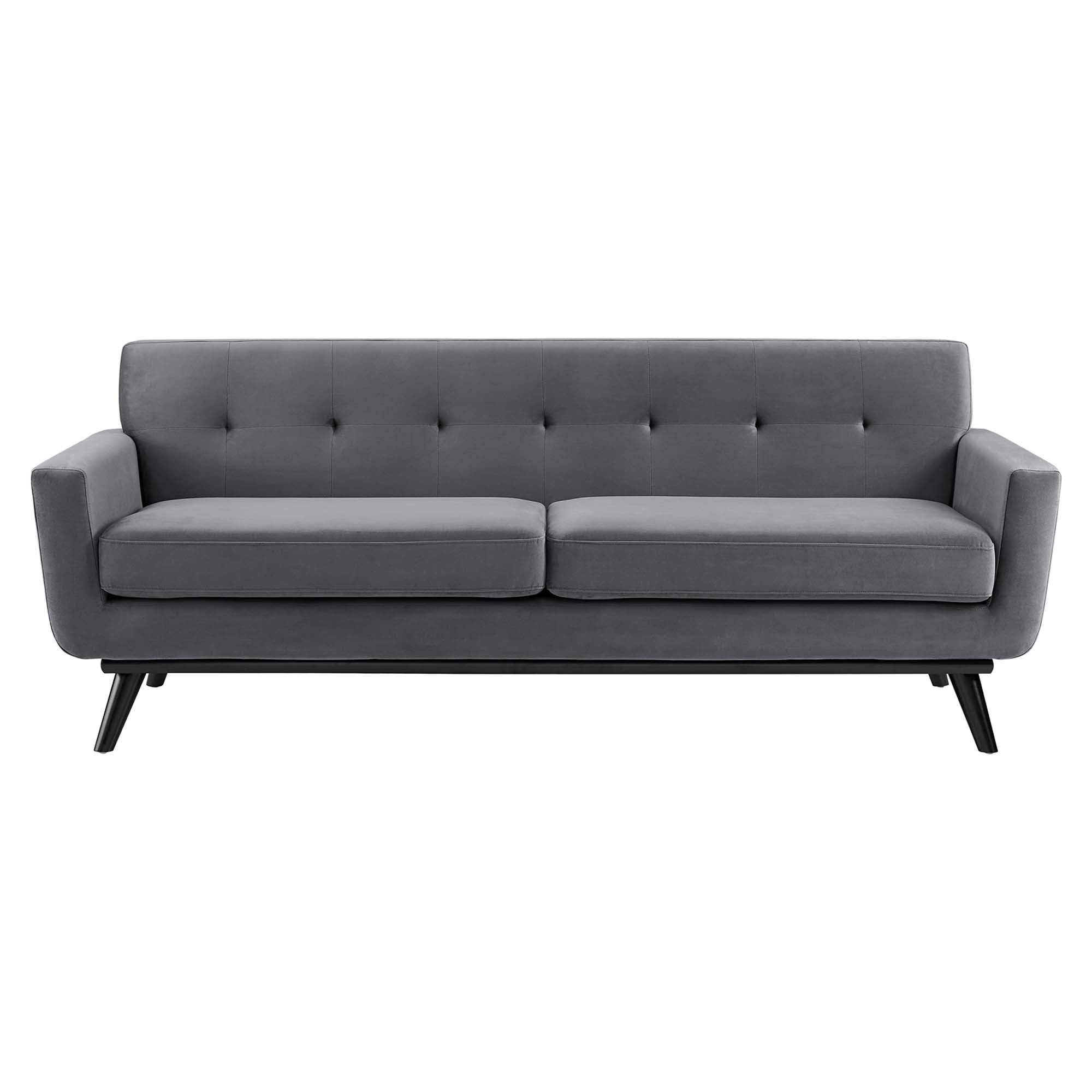 Engage Performance Velvet Sofa view 7
